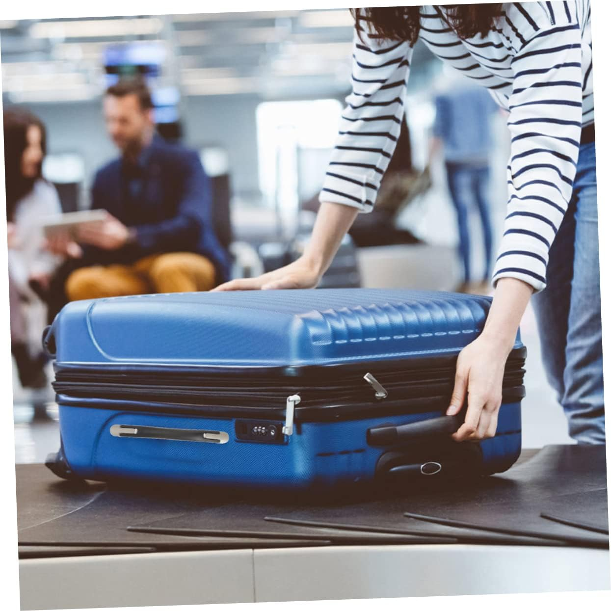 JEWEDECO Plastic Suitcase Handle Grip Lightweight Luggage Handle Replacement for Travel Suitcase for Luggage Case image number 2