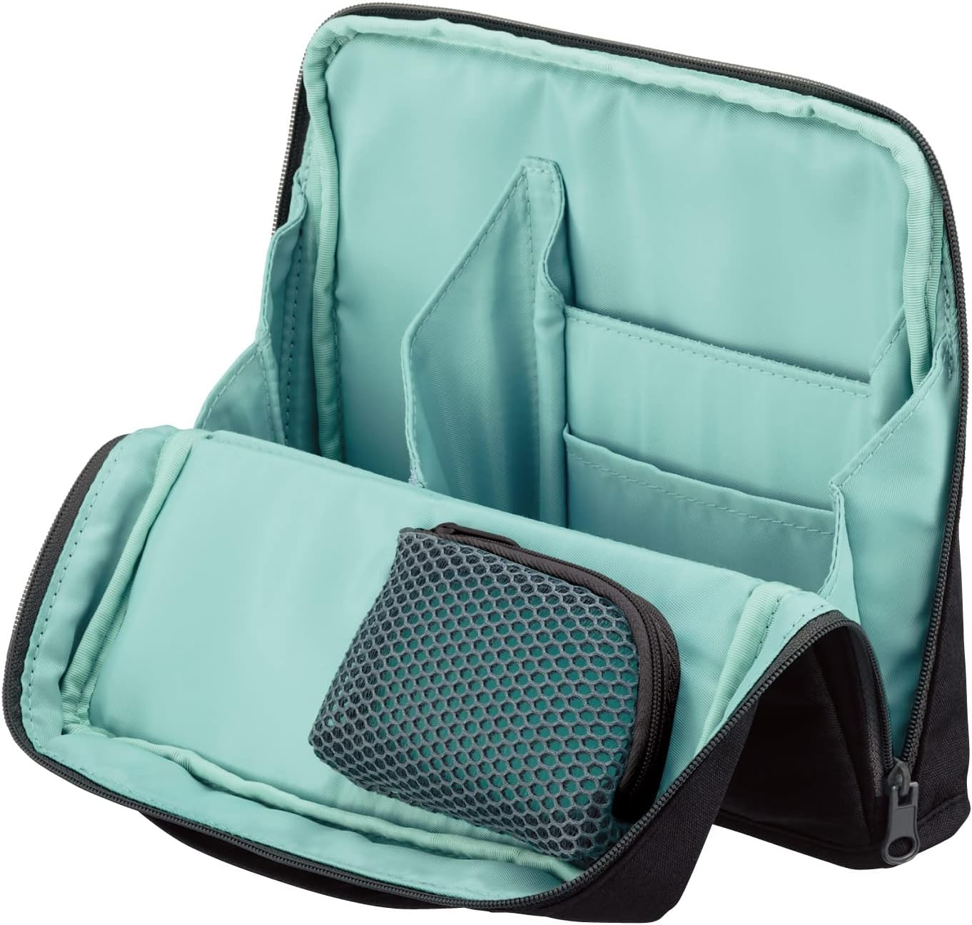 Kokuyo Haco-Biz Pouch Tool Pen Stand (Black) image number 5