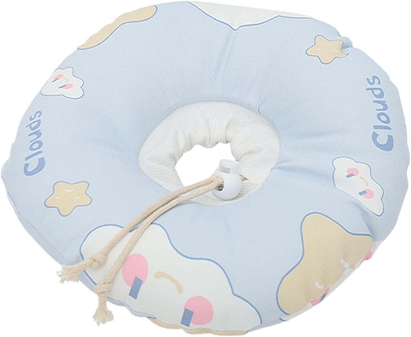 Kitten Cones after Injury | Flexible Waterproof Cat Neck Cone | Cat Soft Cone Collar to Stop Licking and Scratching, Pets Clouds Collar for Cat Kitten Puppy Rabbit Buniq