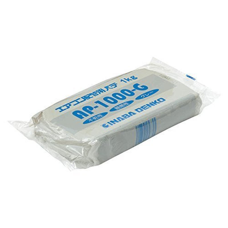 Inaba Denko AP-1000-G Air Conditioner Seal Putty, 2.4 Oz (1,000 G), Gray