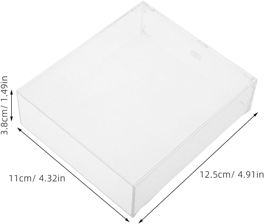 Homoyoyo Portable Clear Fish Observation Container for Small Fish Tanks and Betta Bowls for Home Use Lightweight and Easy to Carry for Safe Aquatic Pet Viewing image number 5