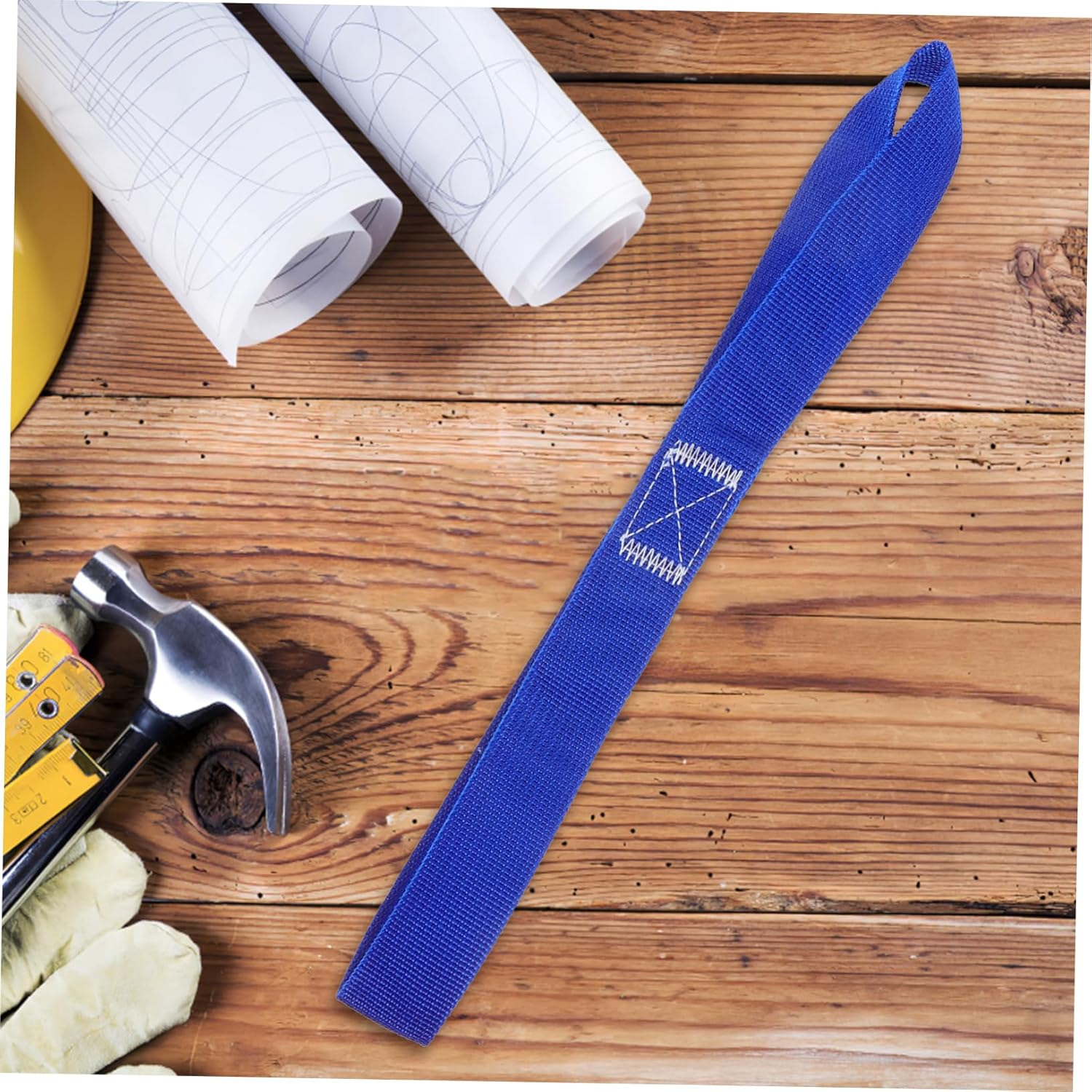 DINHEAROM 5Pcs Adjustable Multi-Purpose Tie down Straps Weather Resistant Luggage Straps for Travel Camping Motorcycles Atvs Lawn Equipment Versatile Moving Accessories image number 5