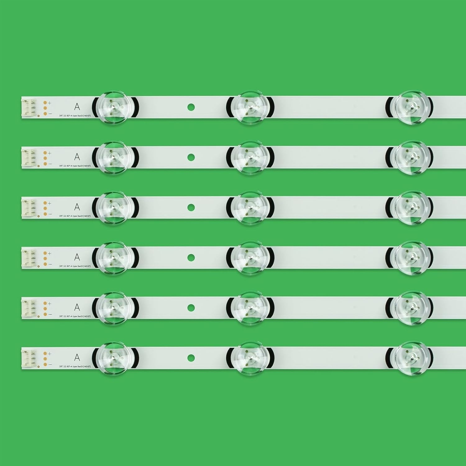 ALMVIS 12PCS 5+6LED Strip 6916L-1720A 6916L-1721A Fit for Innotek DRT 3.0 60" 60GB6580 60LB6300 6091L-2655C HC600DUF-VHHS2-11XX LED TV Light image number 4