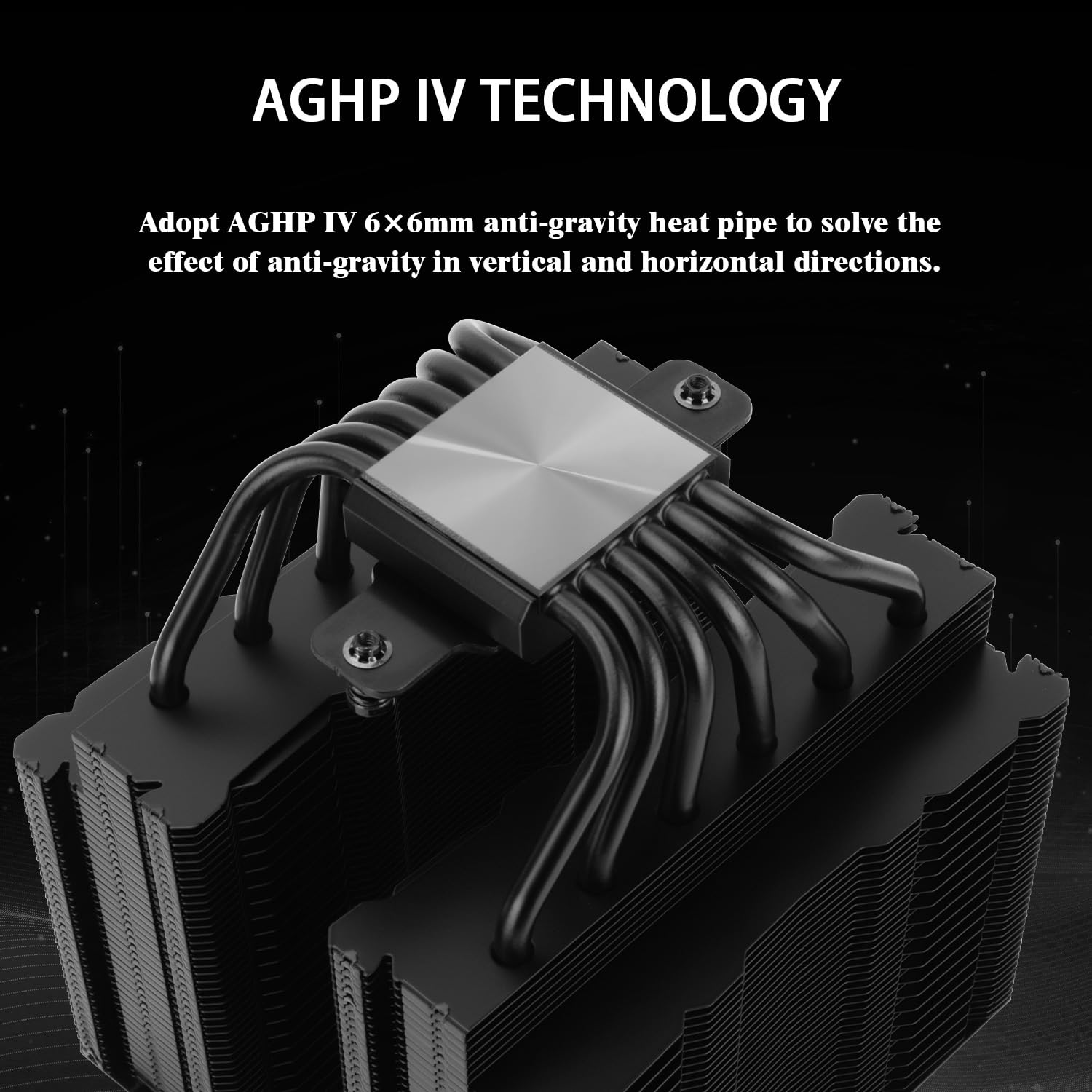 Thermalright Peerless Assassin 140 Black CPU Air Cooler, 6 Heat Pipes, Dual PWM Fans and Double Towers,158Mm High CPU Cooling with Top Cover,Foram4/Am5&Intel LGA 1851/1700/1150/1151/1200 image number 4