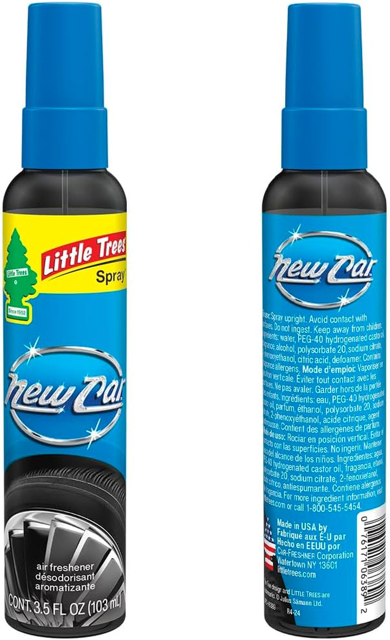 Little Trees Air Freshener Pump Spray - New Car | 103 Ml | Pack of 6 image number 5