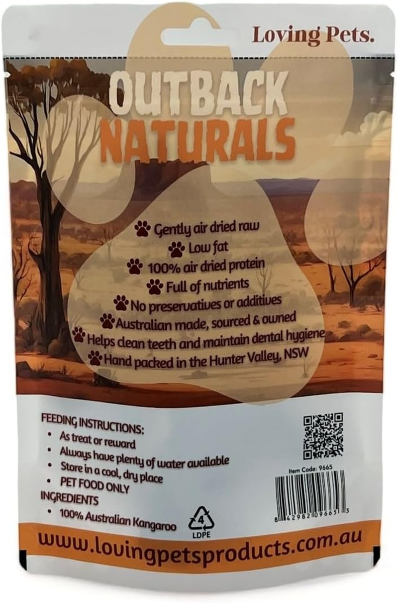 Loving Pets Kangaroo Jerky, Dog Treats, 100G Grams