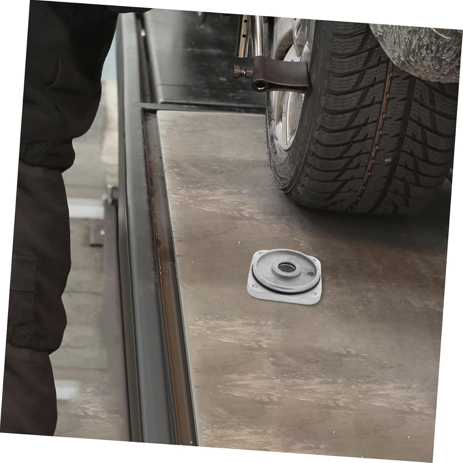 CTIRCHIU Tire Changer Cylinder Cap Auxiliary Arm Tire Changing Tool for Car Mechanics Sturdy Alloy Cylinder Lid Accessories image number 4