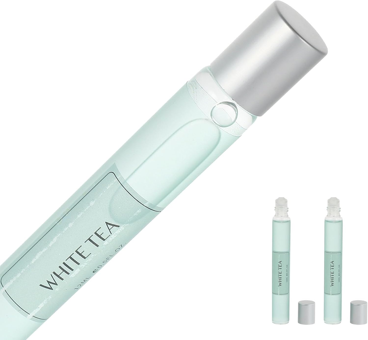 OSALADI White Tea Scented Roll-On Perfume 2Pcs for Women and Men, Daily Fragrance Body Perfume with Deodorant, Light Romantic Aroma Suitable for Students and Everyday Use image number 6