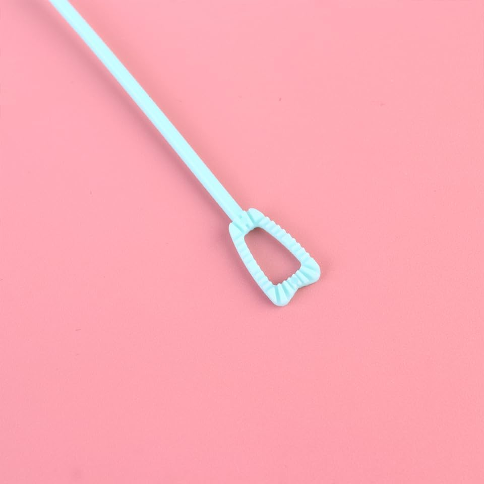 Alipis 30Pcs Assorted Color Mini Bubble Wands - Heart & Star Shaped Empty Bottles for Party Favors, Weddings, Birthdays, Outdoor Events - Random Color image number 6