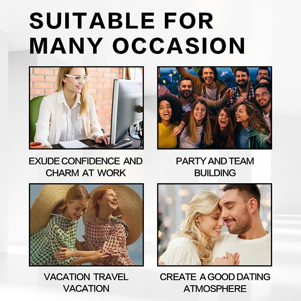 SUIOPPYUW Safe and Reliable Perfume for Men with Unique Formula and Unique Fragrance Cologne for Men Formula 50Ml Fragrances Long image number 2