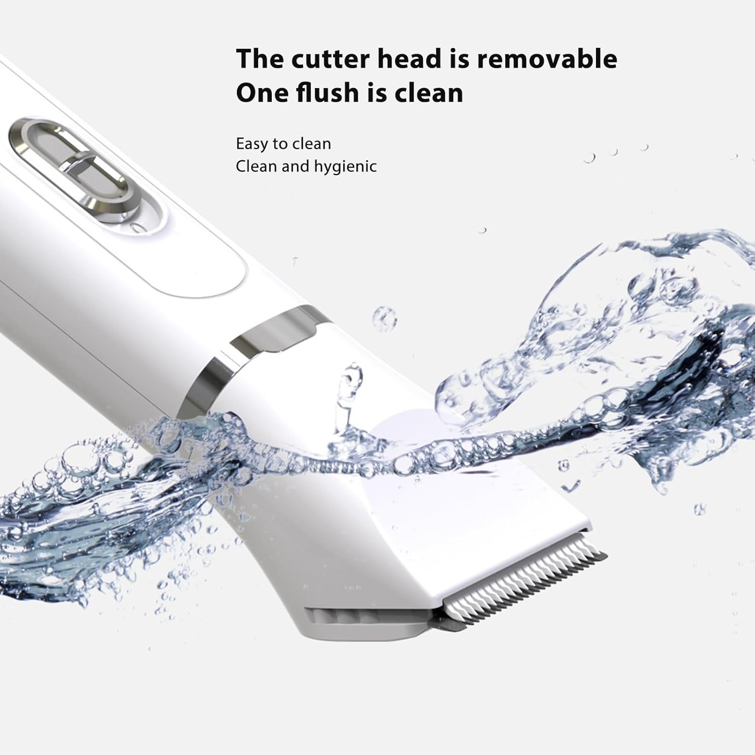 4 in 1 Dog Grooming Kit,Quiet Dog Paw Clipper,Cordless Small Dog Grooming Clipper,Electric Hair Trimmer for Small Dogs Grooming image number 6