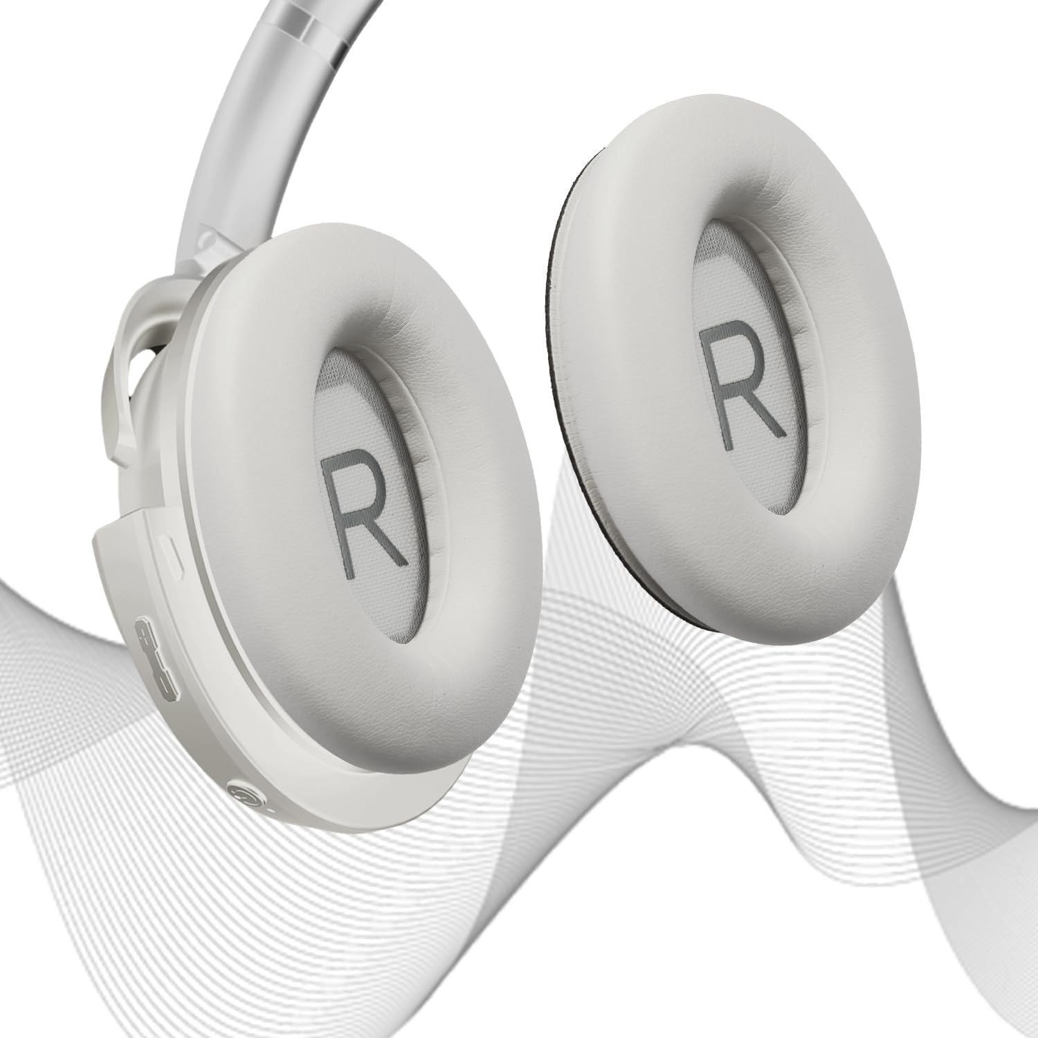 T Tersely Replacement Earpads Cushions for Bose Quietcomfort 45(QC 45)/Quietcomfort SE(QC SE) Wireless Over-Ear Headphones, Ear Pads Cushions with Softer Protein Leather image number 3