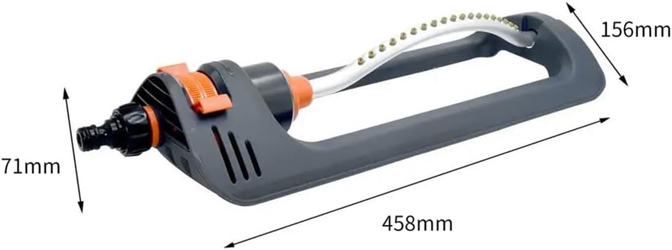 Oscillating Garden Watering Lawn/Grass Bar Sprinkler, Adjustable Water Gras image number 6