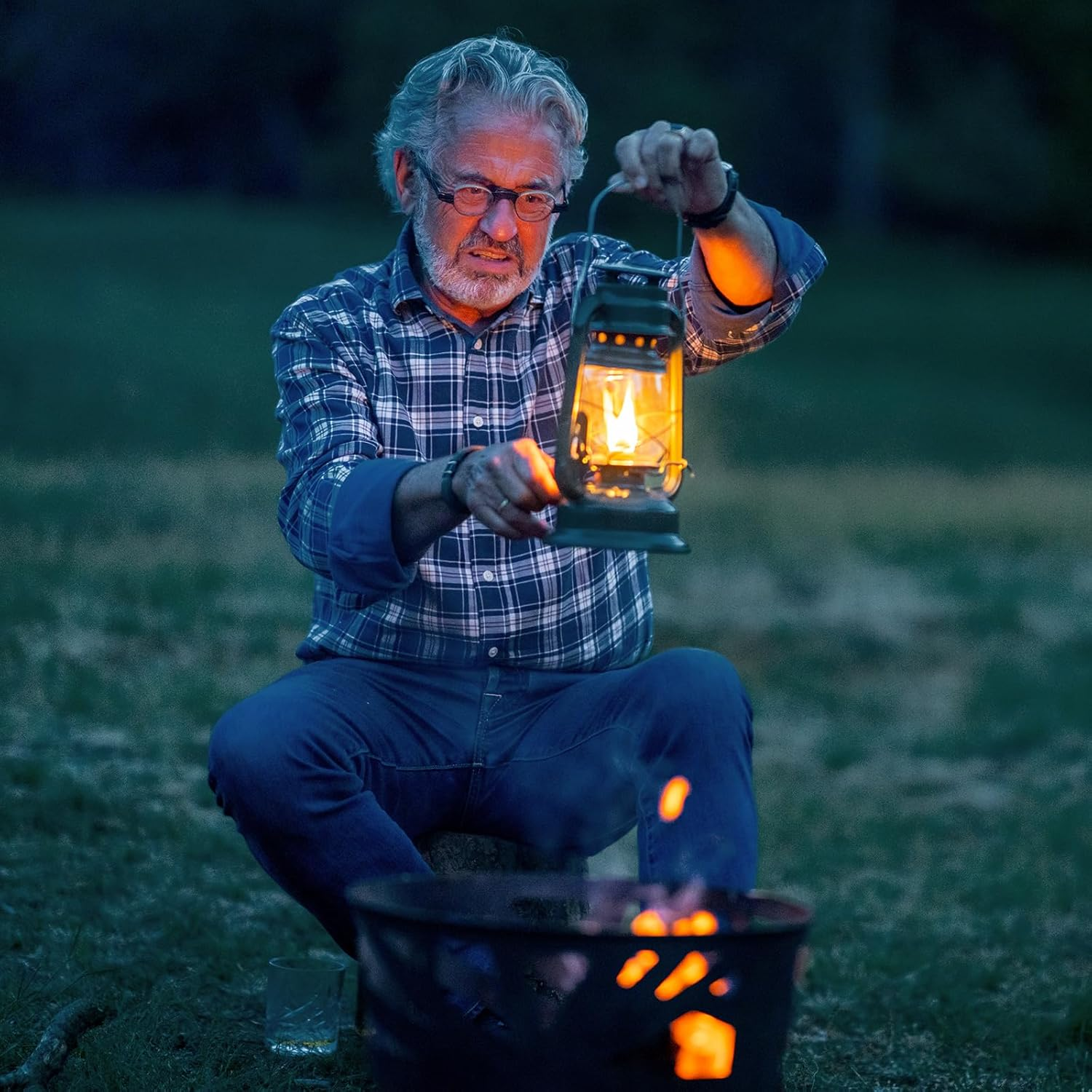 QINLECTRI 12 Pack Lantern Mantles Gas Lantern Mantles 3-Layer Gas Mantles Accordion Shape #95 Insta-Clip