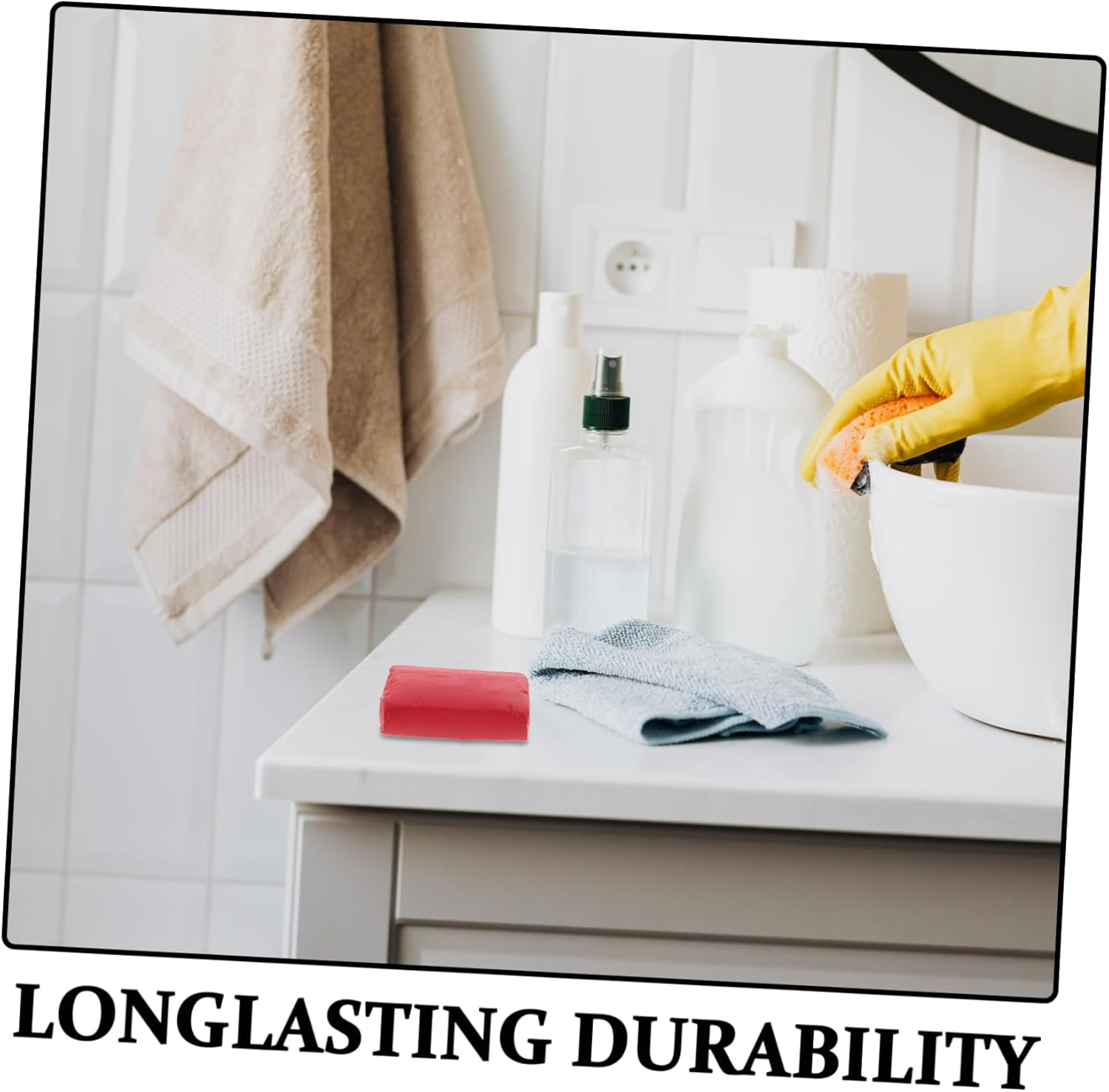 Clay Bar Car Detailing Cleaner 150G Red Volcano Mud No Scratch Detailing Cleaner for Paint Surface Tar Asphalt Resin Removal Suitable for Automotive Exterior Care image number 2