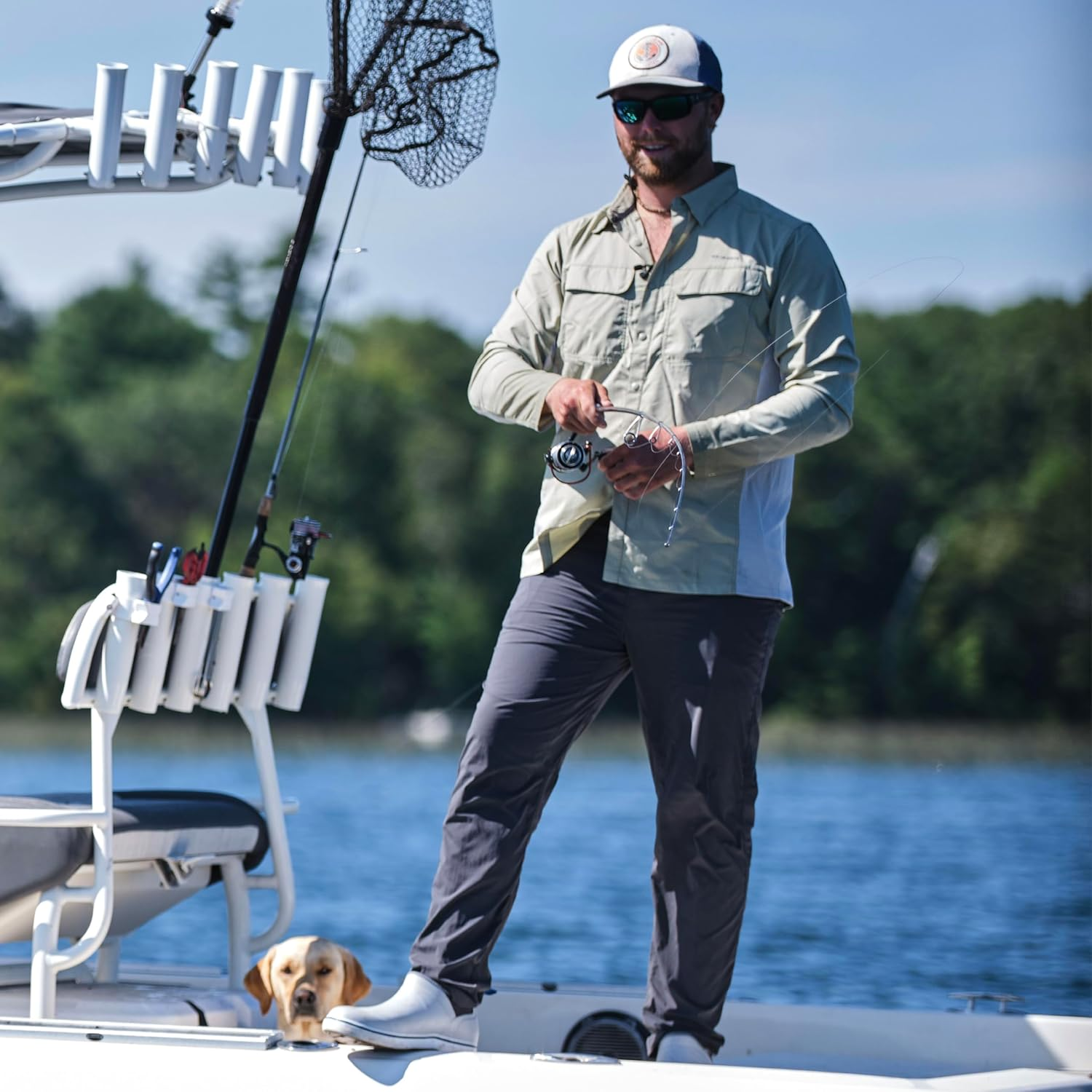 Grundens Men&rsquo;S DECK-BOSS Ankle Boot | Durable, Waterproof image number 7