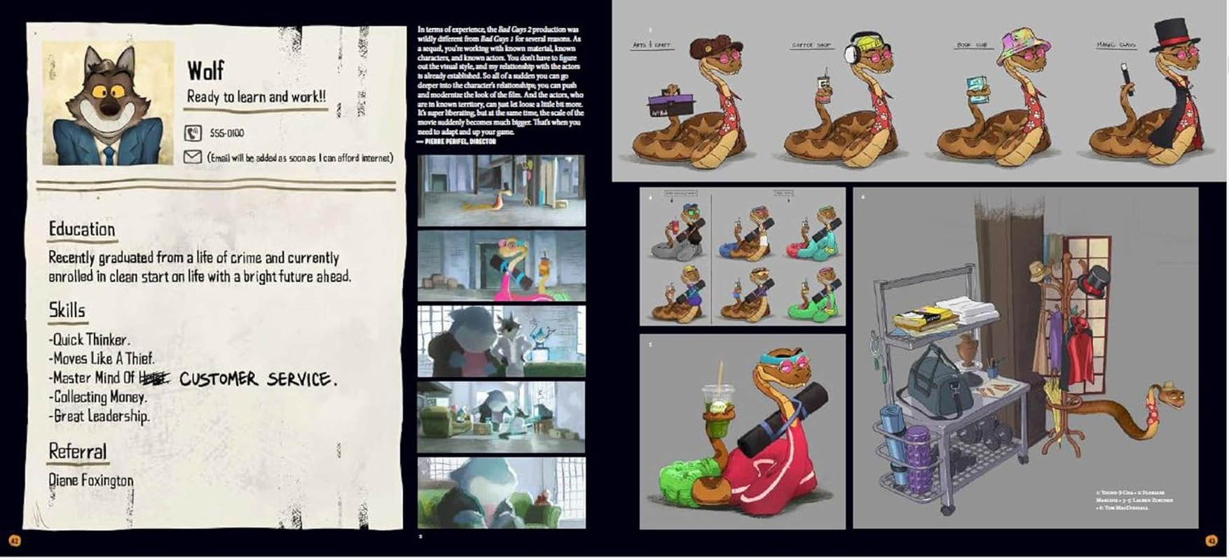 The Art of Dreamworks the Bad Guys 2 image number 4