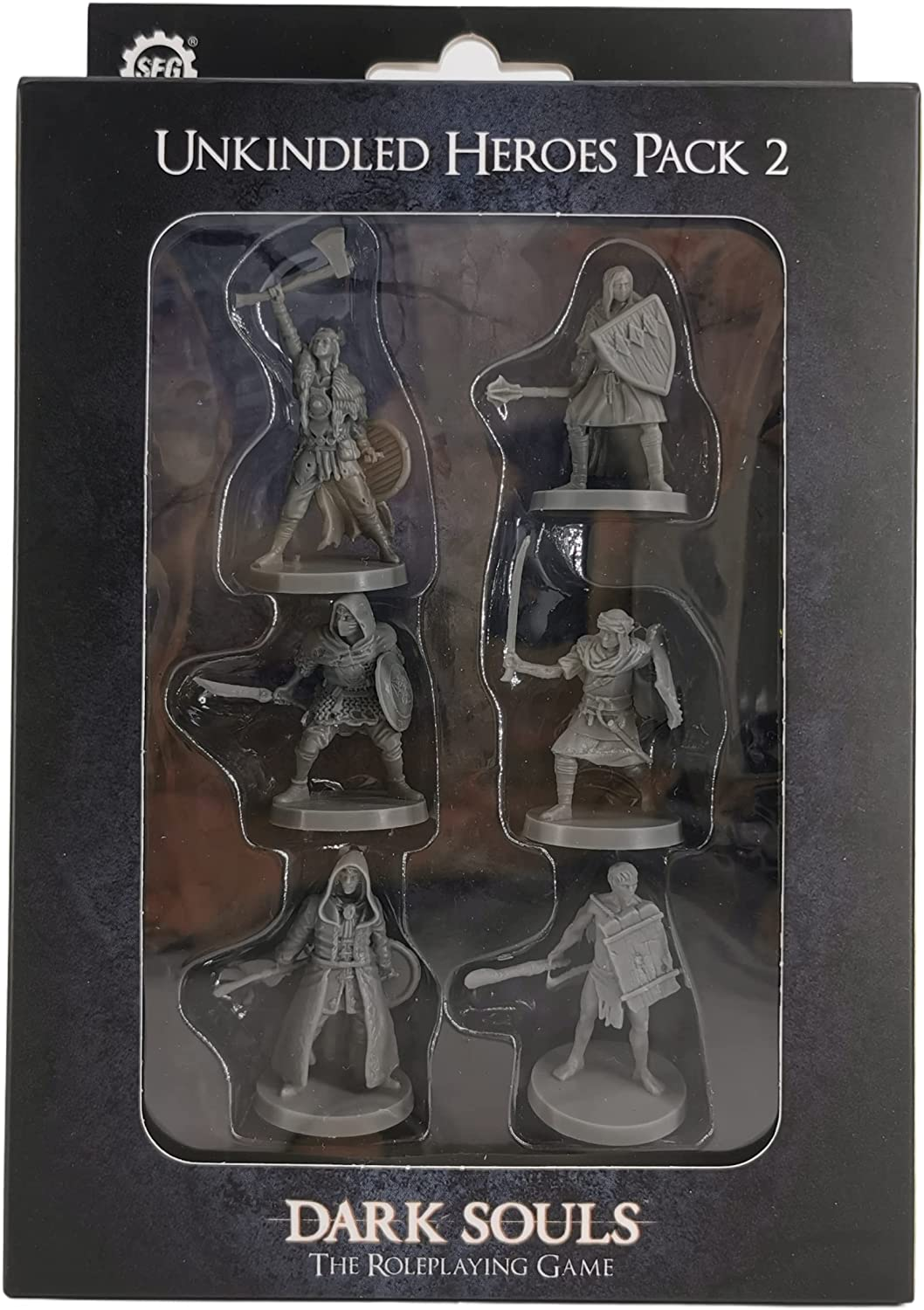 Steamforged Games Dark Souls RPG Miniatures Unkindled Heroes Pack 1 Game) image number 1