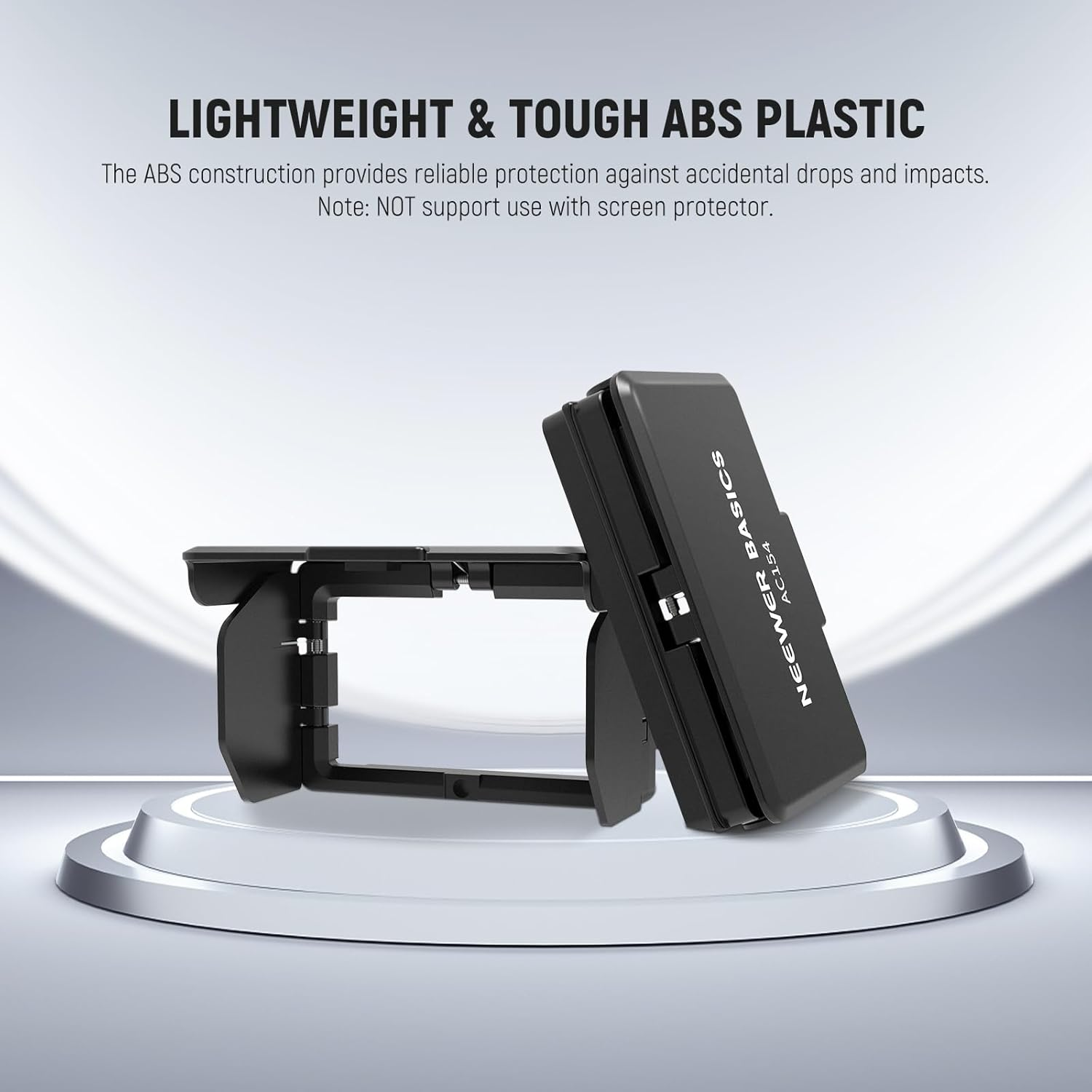 NEEWER Screen Sunshade Compatible with DJI OSMO Pocket 3 Accessories, 3 Sided Foldable anti Glare Camera Screen Sun Hood Protector for Outdoor Selfies Vlogging Video Recording Live Streaming, AC154 image number 2