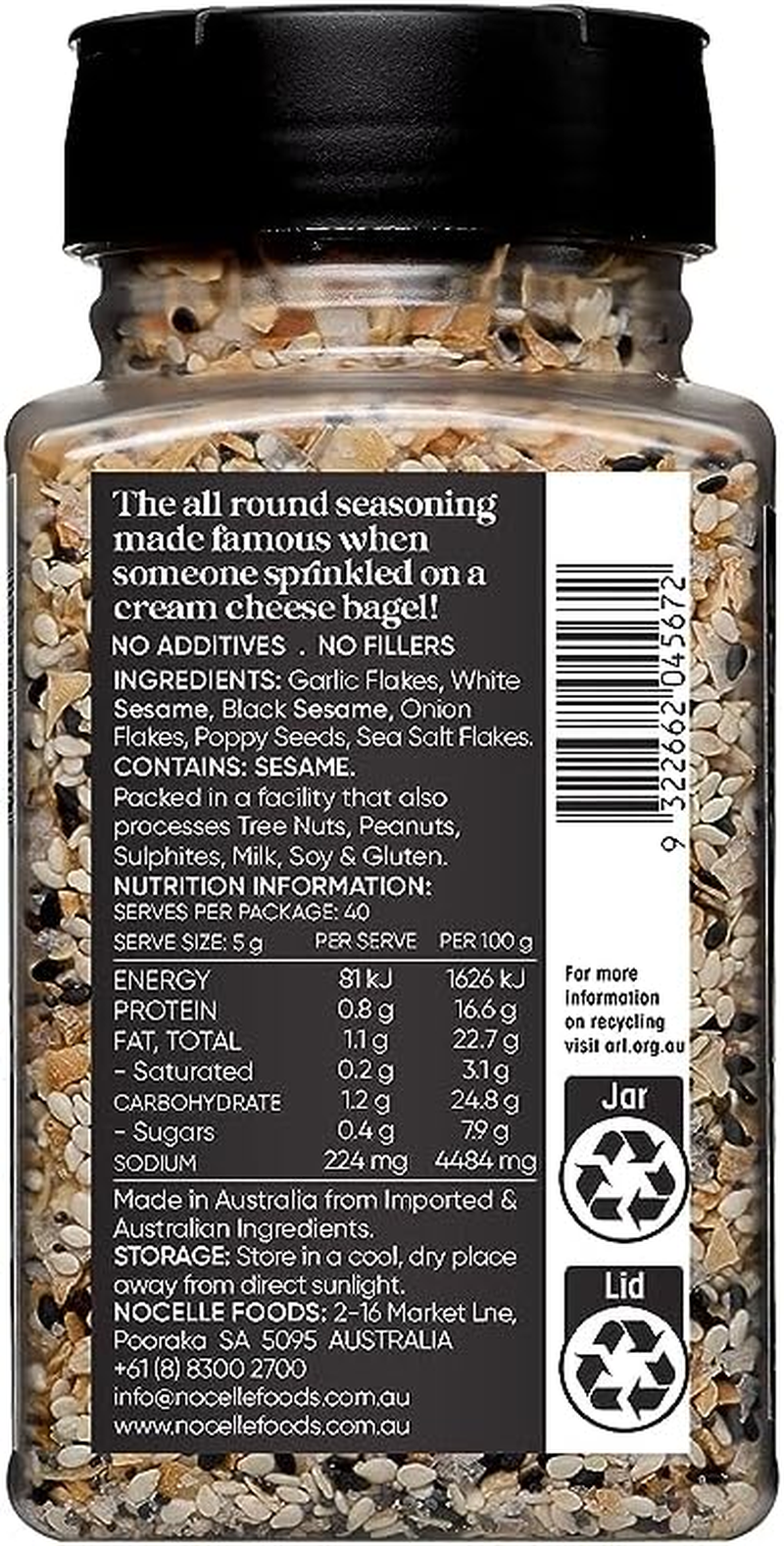 Lovish and Foods More than a Bagel Seasoning