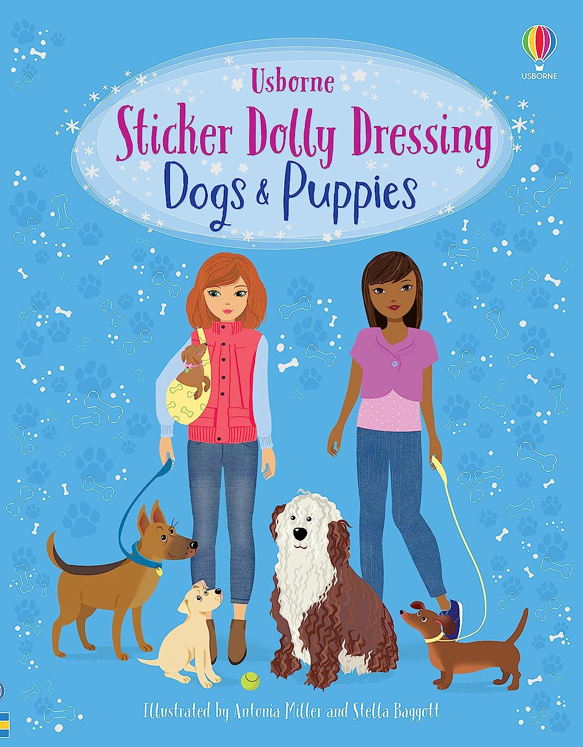 Usborne Dolly Dressing Dogs & Puppies Sticker Book image number 1