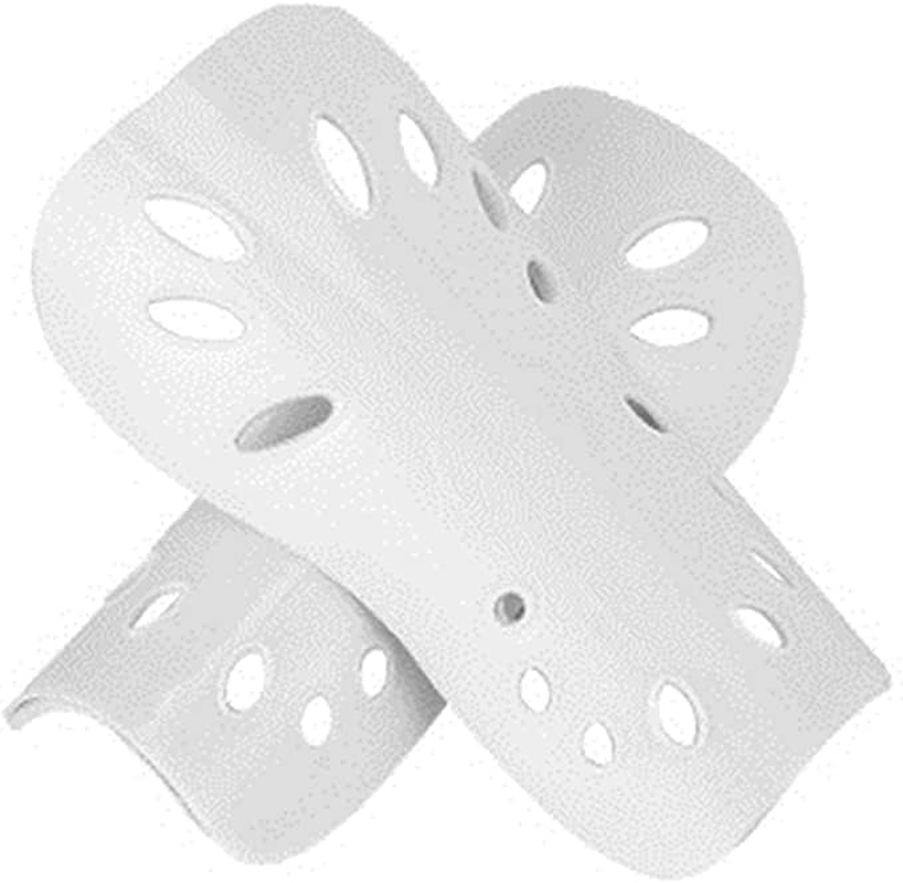 MMIAOO Shin Guards Football Shin Pads - Plastic Breathable Leggings Running Jogging Protectors for Kids and Adults
