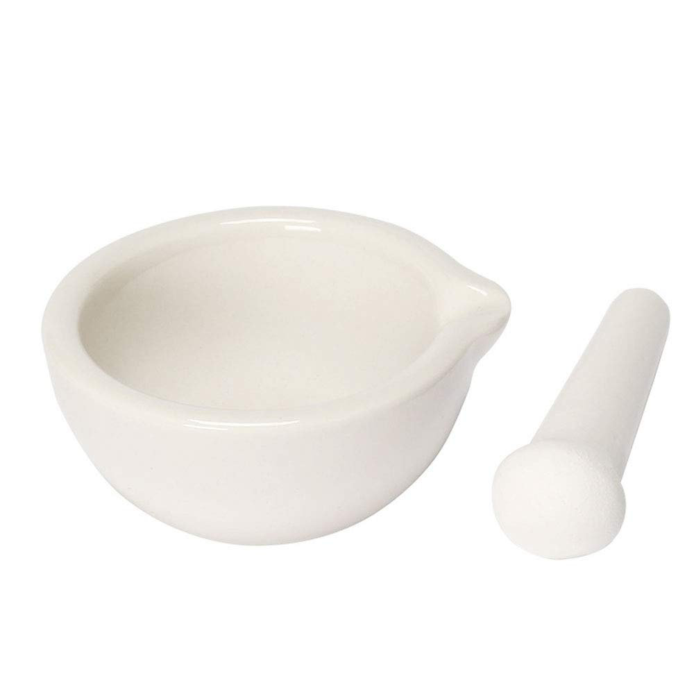 6Ml Porcelain Pepper Mill Mortar Pestle Pugging Pot Garlic Spice Grinder Pharmacy Herbs Bowl Mill Crusher DIY Kitchen Gadget image number 4