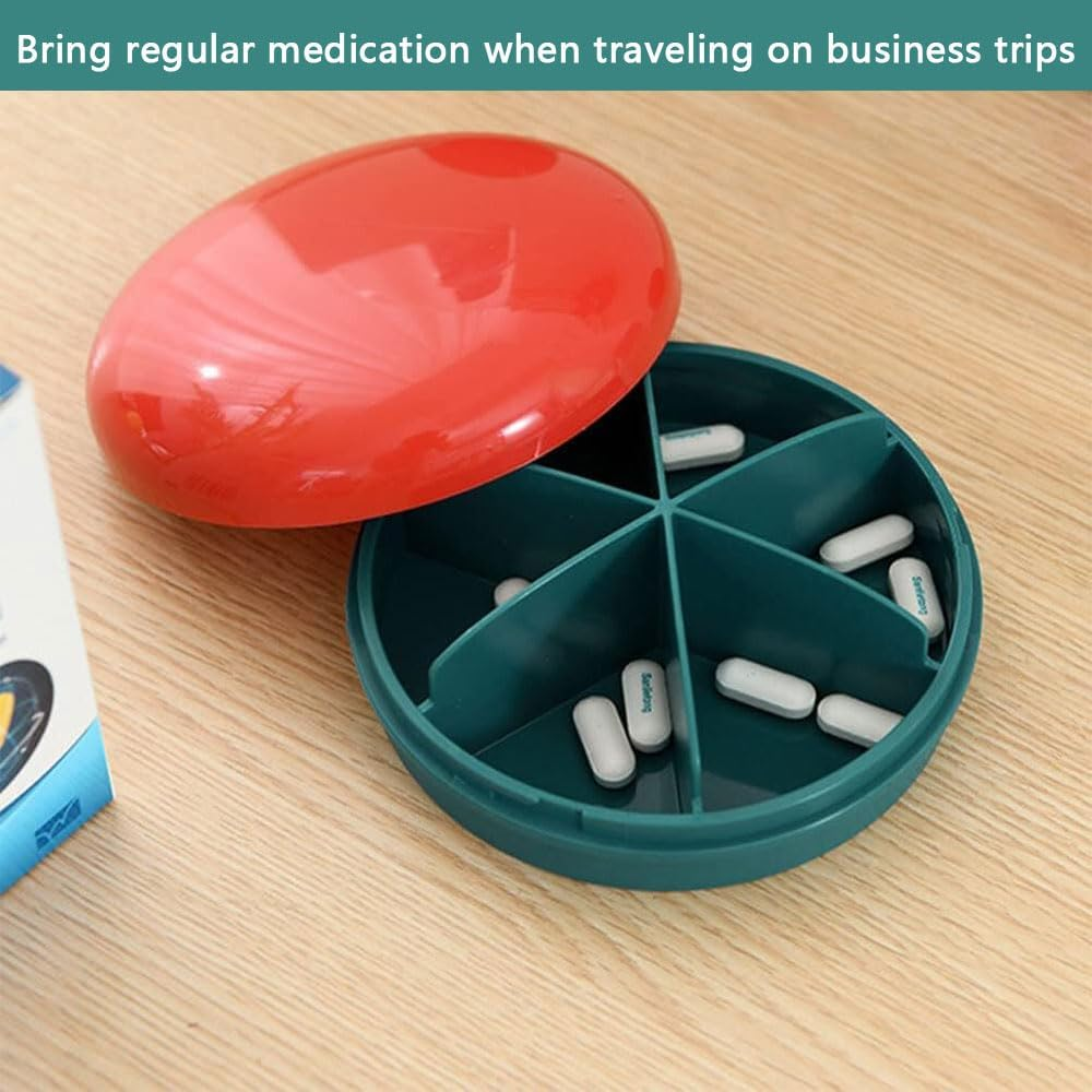 Portable First Aid Storage Box, Ambulance-Shaped Plastic Medicine Organizer, Large-Capacity Home and Outdoor First Aid Kit for Adults and Children