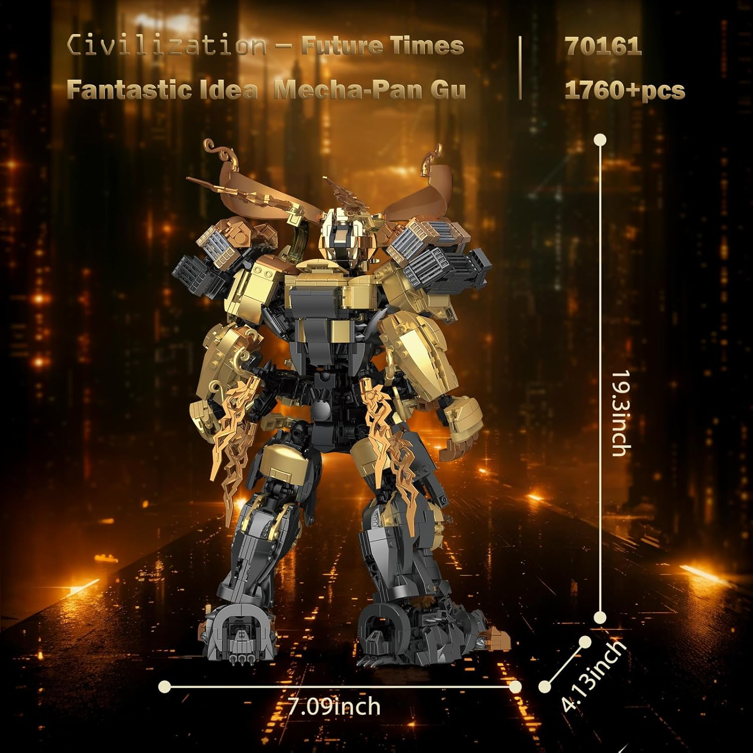 Jmbricklayer Mecha 70161 Kit image number 6