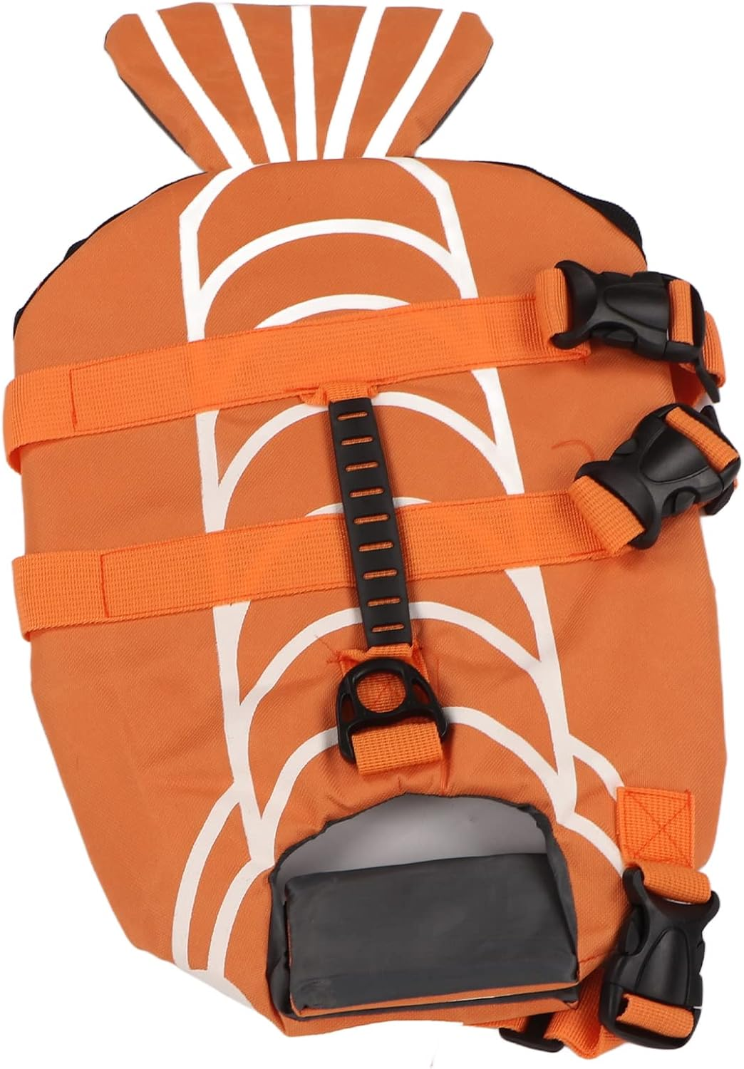 Dog Life Preserver, Adjustable Ergonomics Safe Dog Floatation Swimming Vest, Dog Life Jacket Swimsuit with Adjustable Waistband for Water Safety at the Pool, Beach, Boating(S)