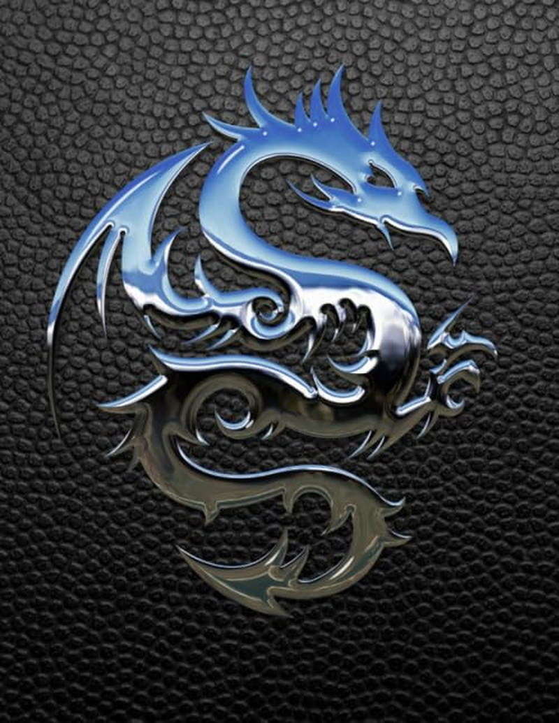 Dragon Sketchbook: 110 Blank Pages | Practice Drawing | Sketching | Doodling | Sketch Pad | Journal | Diary | Composition Book | Exercise Book | Large Format 8.5&ldquo; X 11&ldquo;