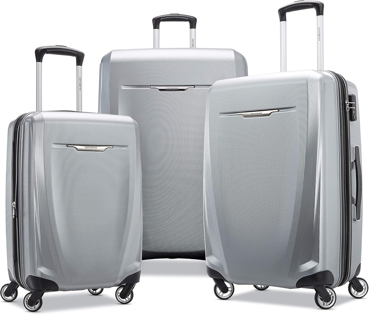 Samsonite Winfield 3 DLX Hardside Luggage with Spinner Wheels, Winfield 3 DLX Hardside Luggage with Spinner Wheels