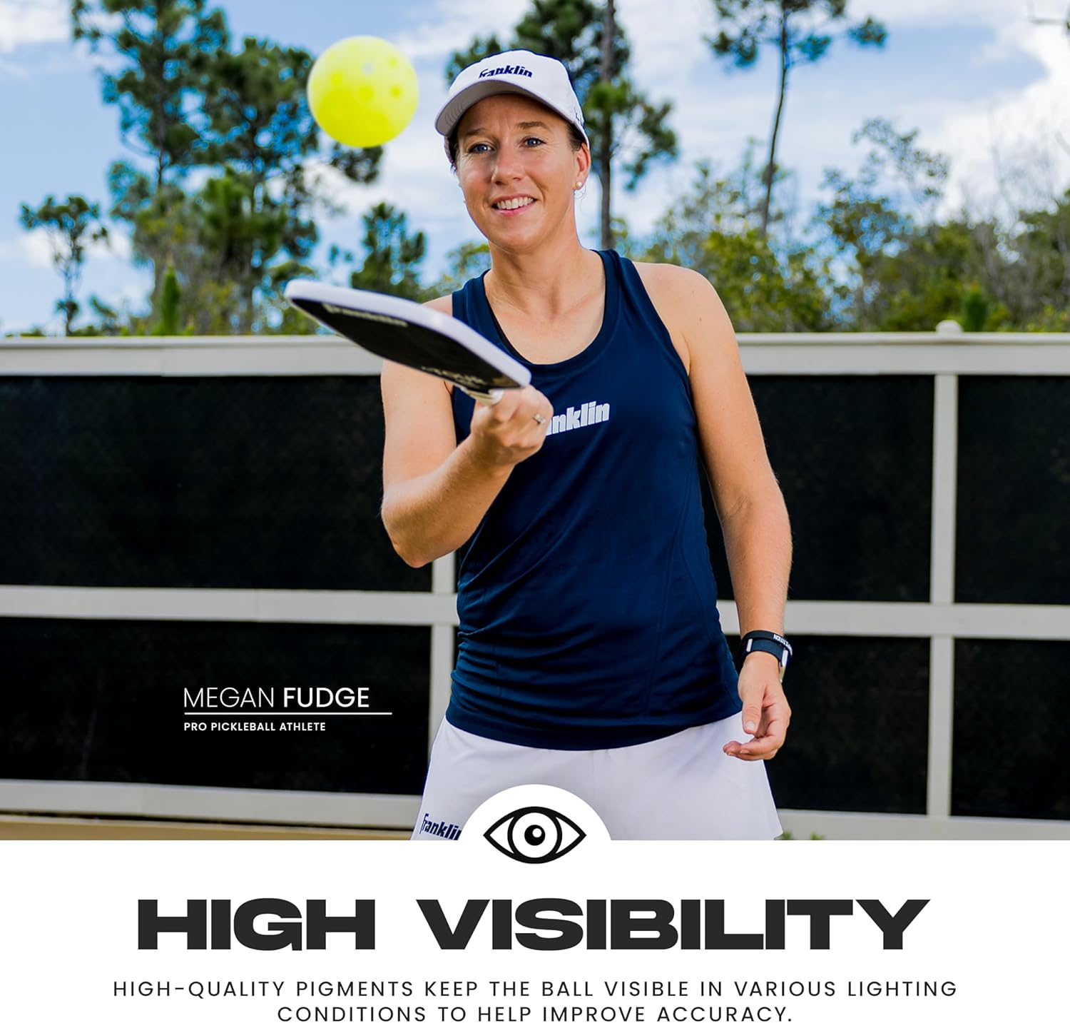 Franklin Sports Pickleball Balls - USA Pickleball (USAPA) Approved - Official US Open Ball - 3 Packs, 12 Packs, 36 Buckets, 100 + 400 Bulk Packs image number 4