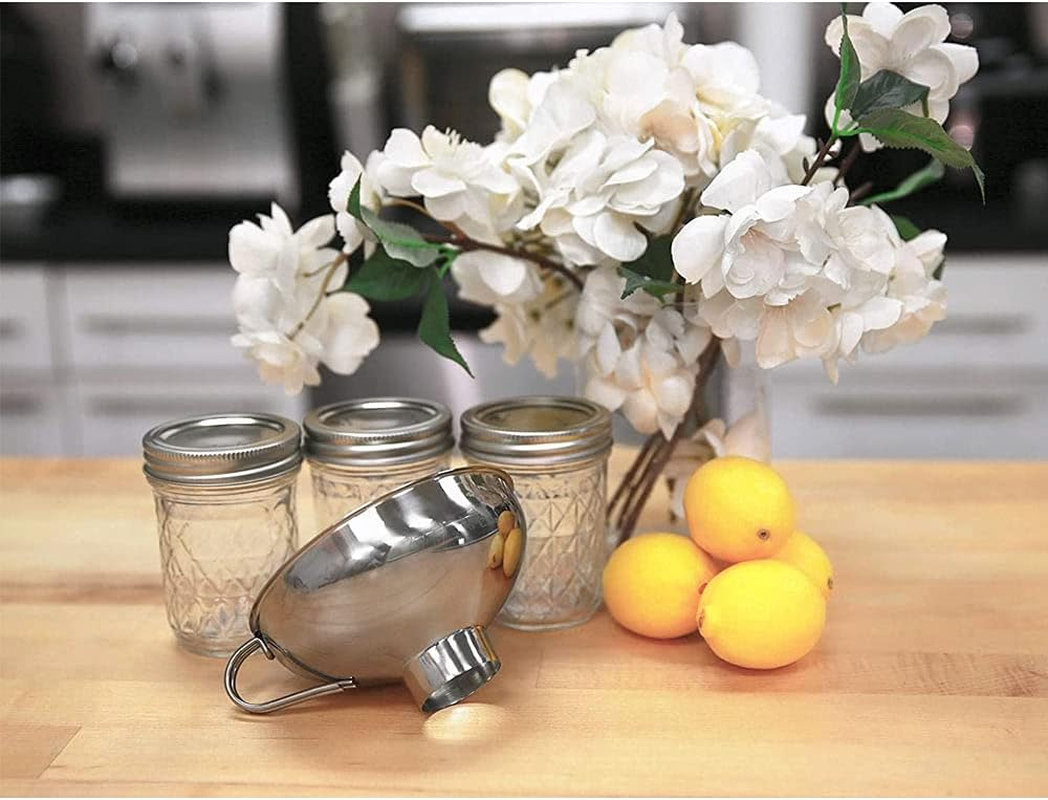 K&uuml;chenprofi 18/10 Stainless Steel Jam Funnel - Silver - Metal Funnels for Kitchen Use - Wide Mouth Kitchen Funnel image number 2