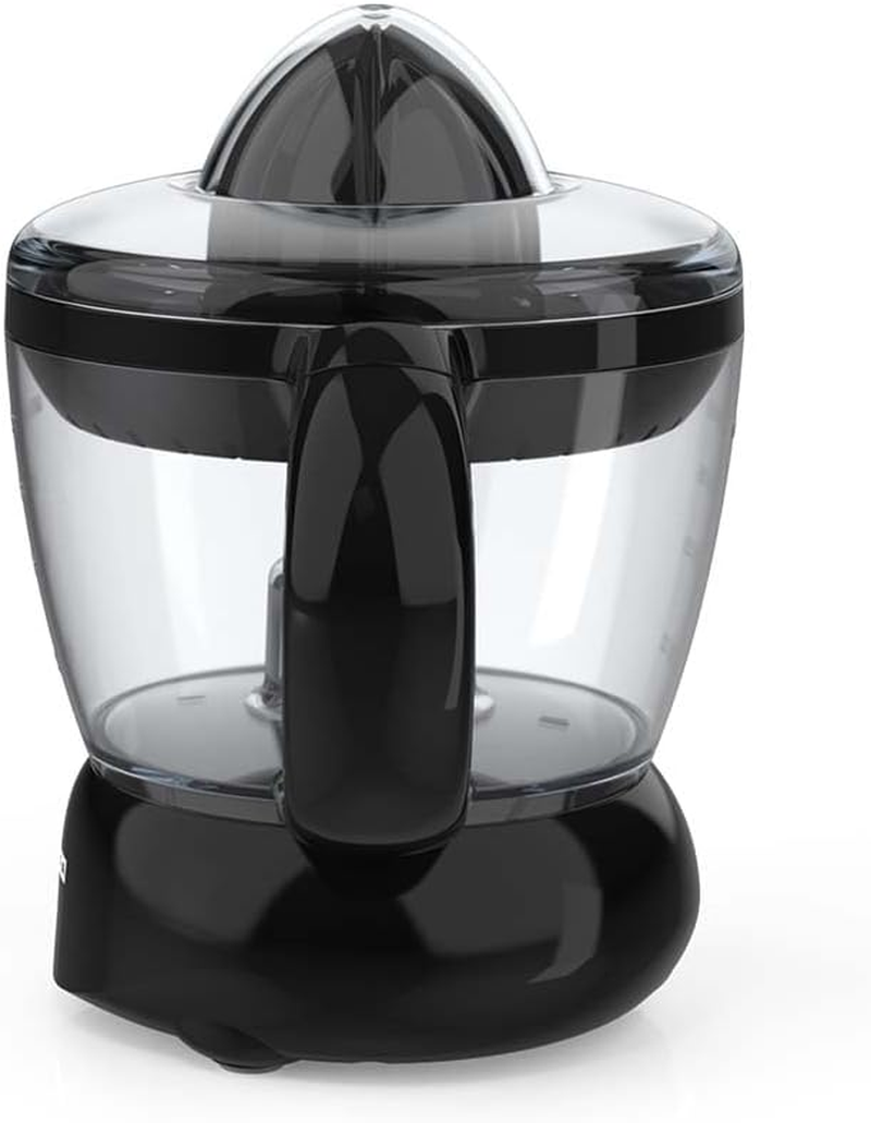 Melissa 40W Electric Juicer - 0.7L Bowl - Two Cones for Small and Large Citrus Fruits - Black image number 5