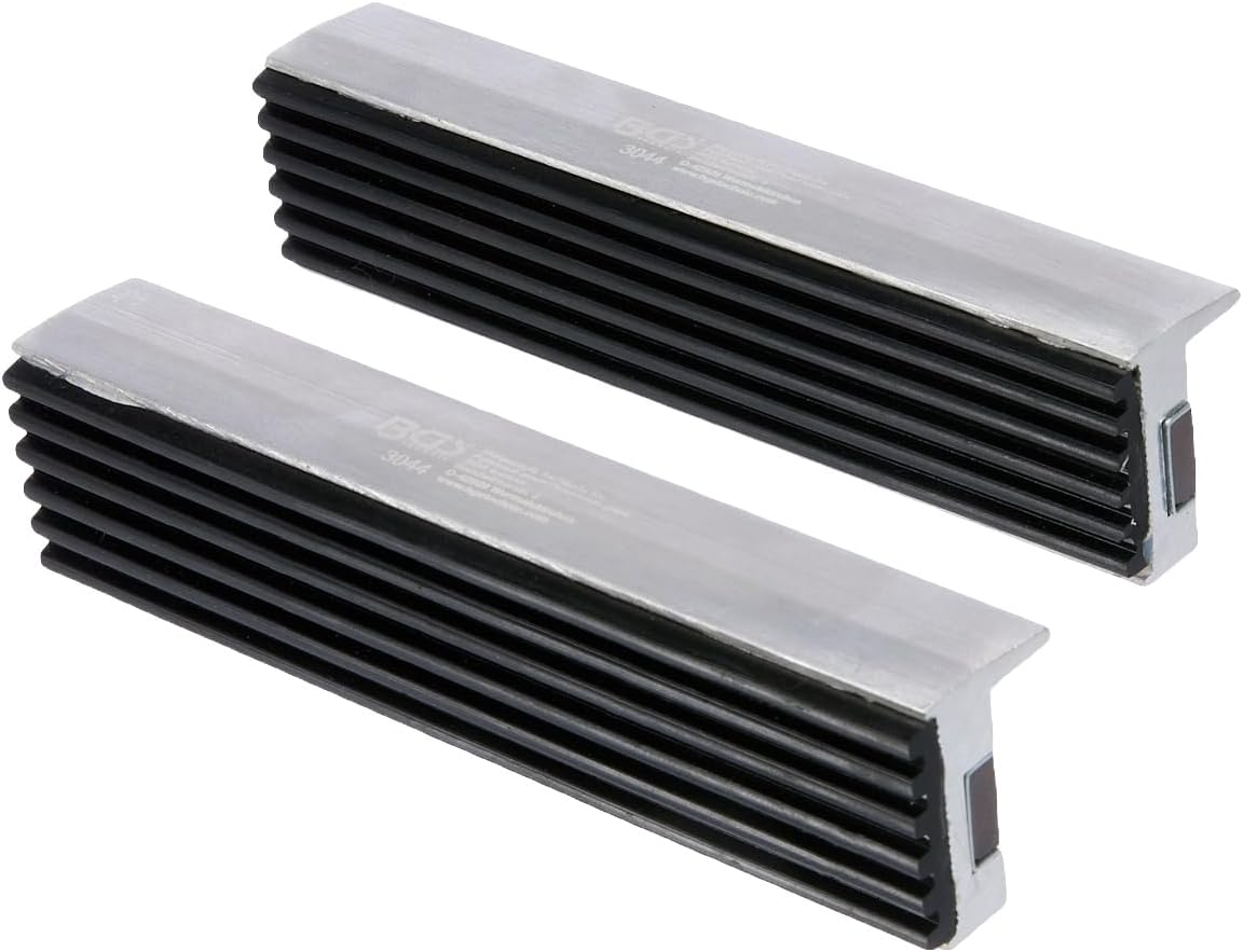 BGS 3044 | Bench Vice Jaw Protectors | Aluminium | 125 Mm | 2 Pcs.