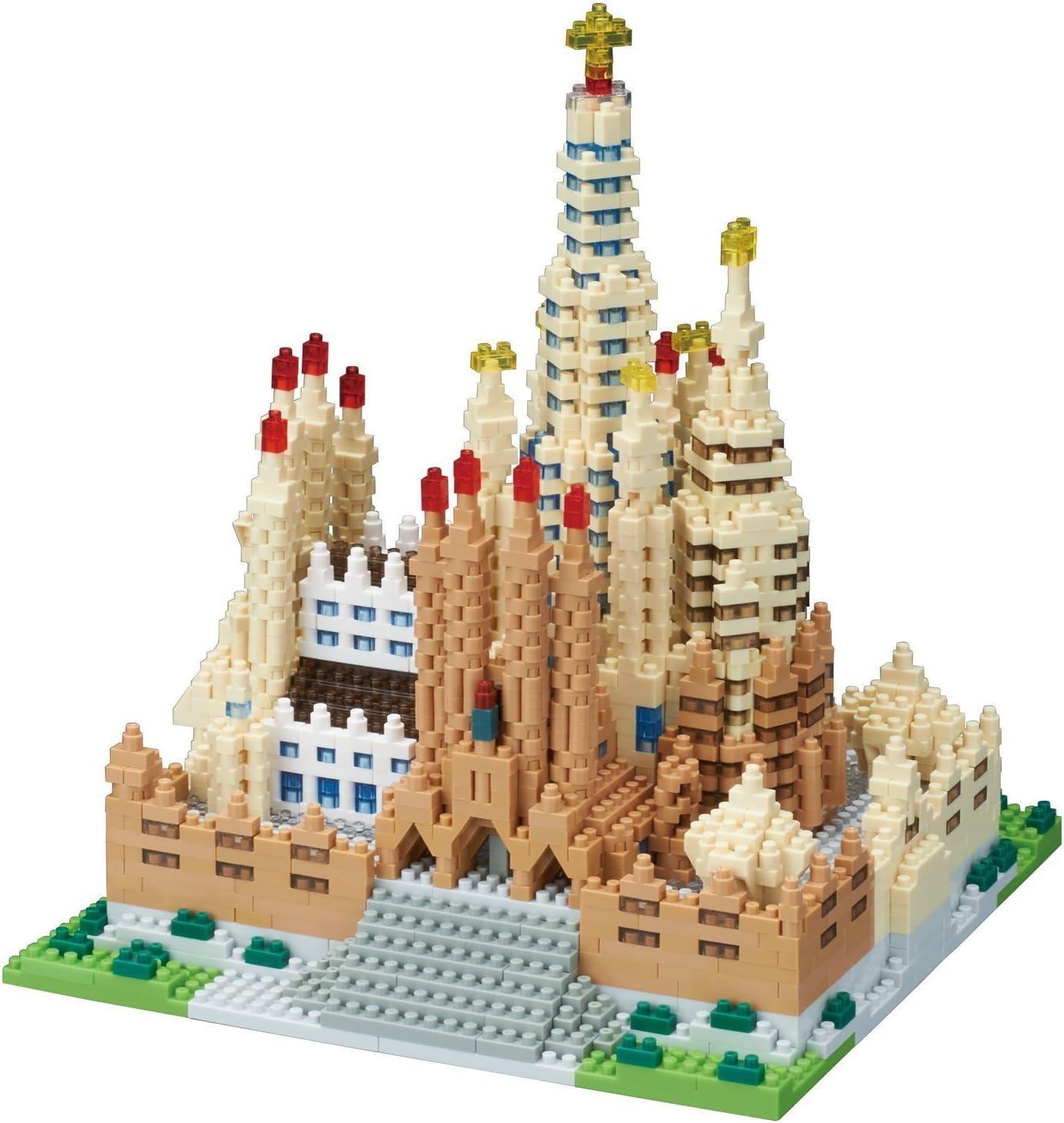 Nanoblock Sagrada Familia Deluxe Building Set (2660 Piece)