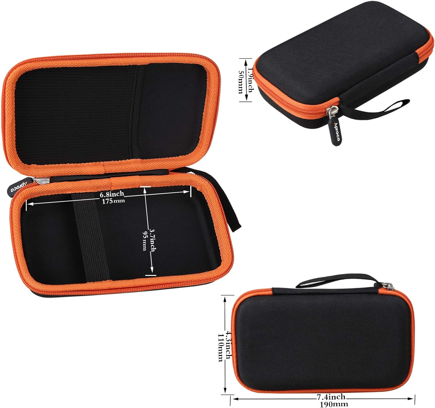 Aproca Hard Storage Travel Case, for Calculated Industries 4065 4080 Construction Master Pro Calculator (Case Only) image number 3