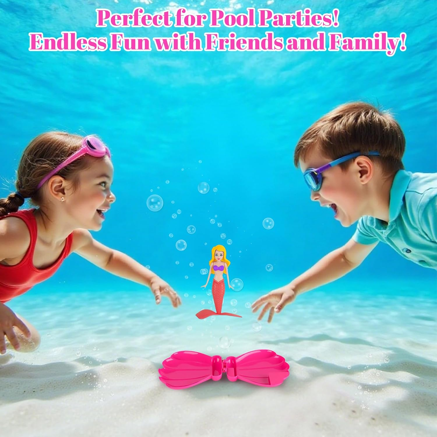 Mermaid Pool Toy 3 Pcs
