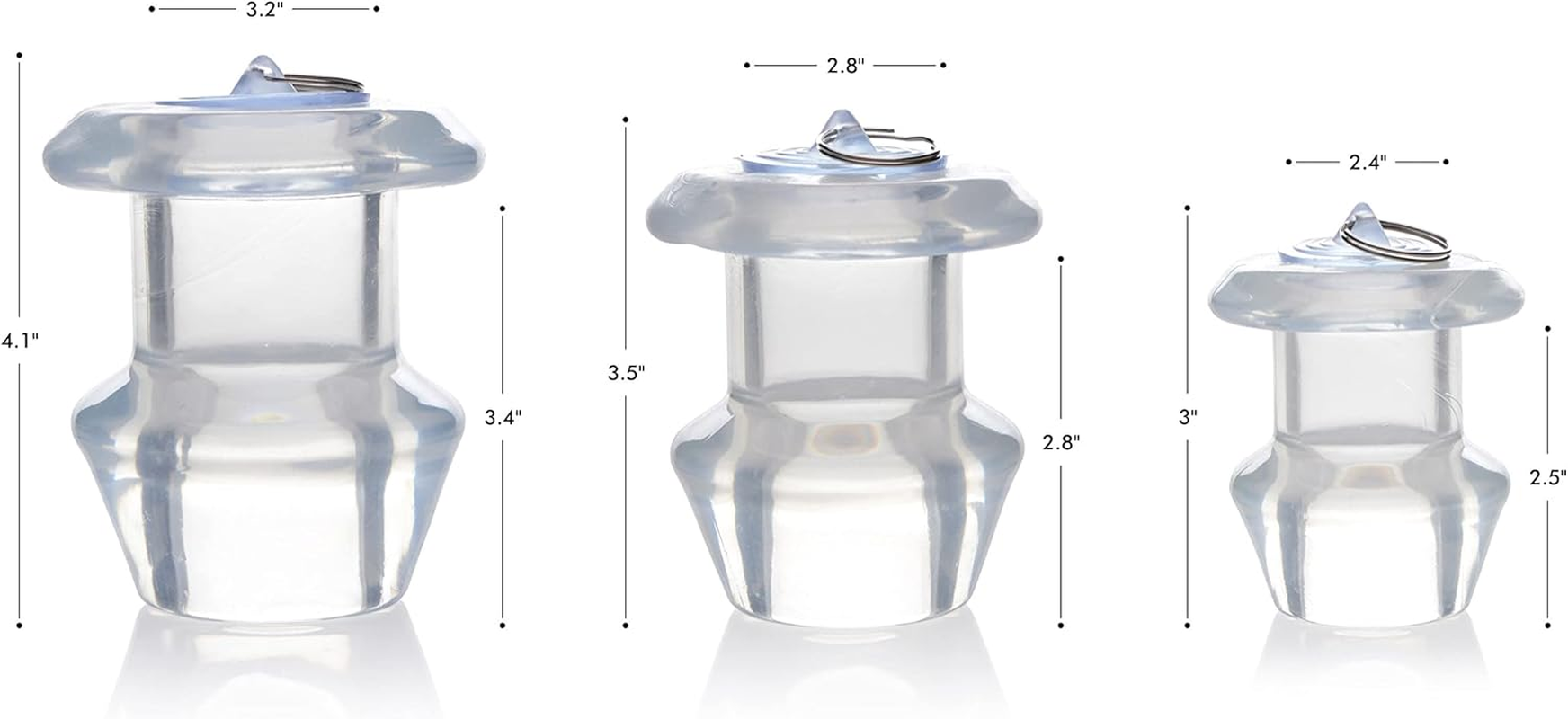 XR Brands Analdildos-Ag756 Clear One Size image number 6