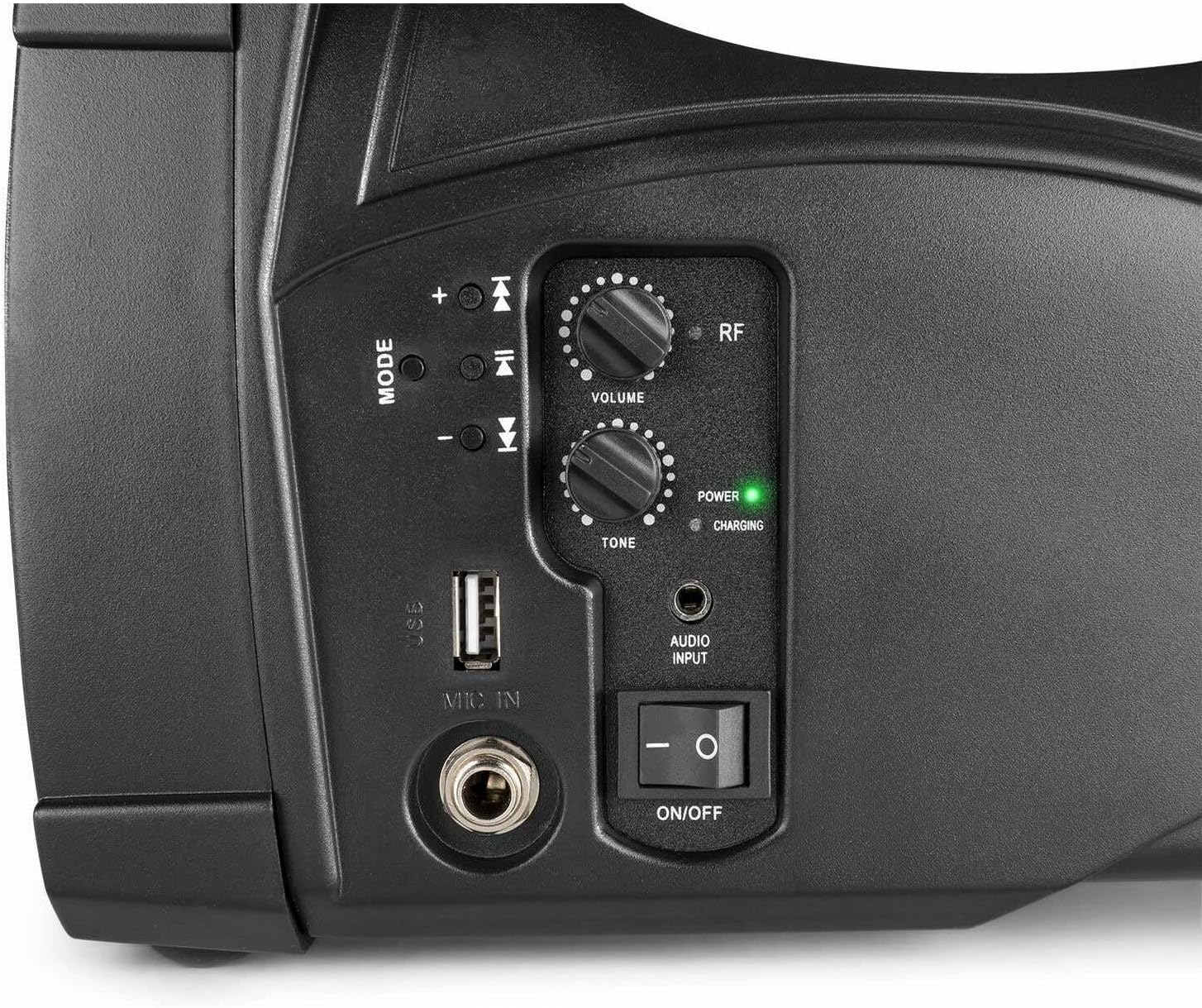 Vonyx ST014 Handheld Portable PA System - Wireless Bluetooth Handheld PA Speaker with Microphone, Rechargeable Battery, USB/SD, 50W Power - Compact & Lightweight for Events & Parties image number 3