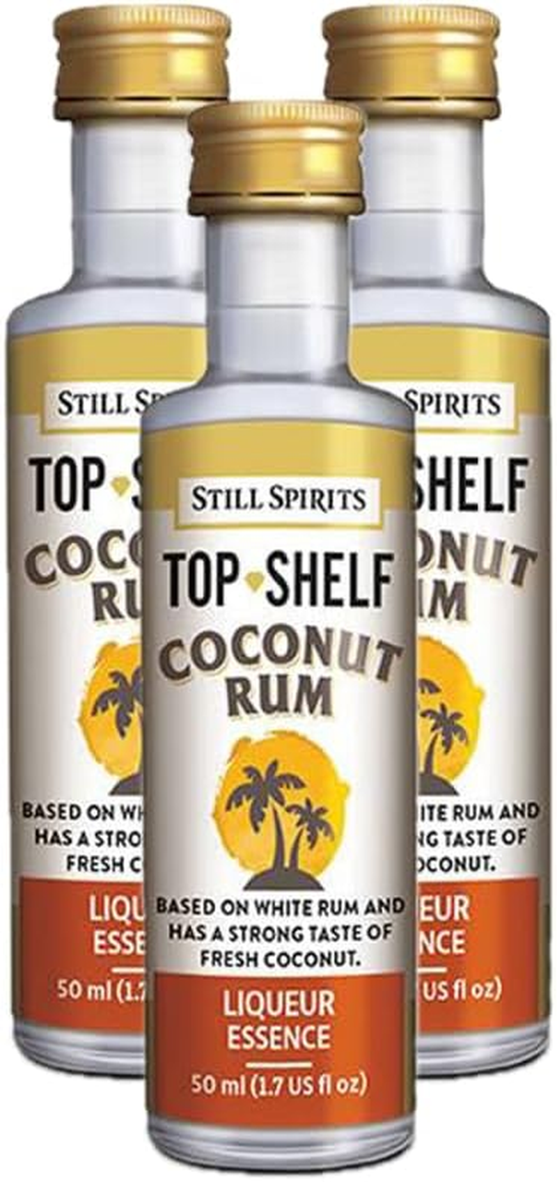 Coconut Rum Liqueur Essence - Still Spirits Top Shelf Range - Good Dog Homebrew Multi Packs - Bulk Buy & Save! (20-Pack) image number 3