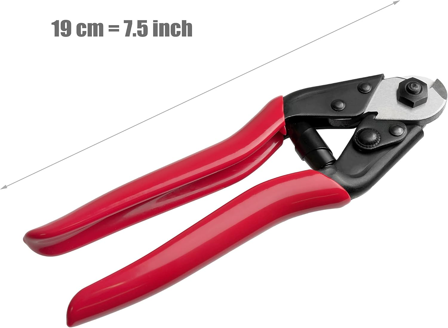 Cyclingdeal Heavy Duty - Stainless Steel Cable Wire - Cutter Scissors Repair Tool - Bike Bicycle Brake MTB Cable, Small Hard Wire image number 3