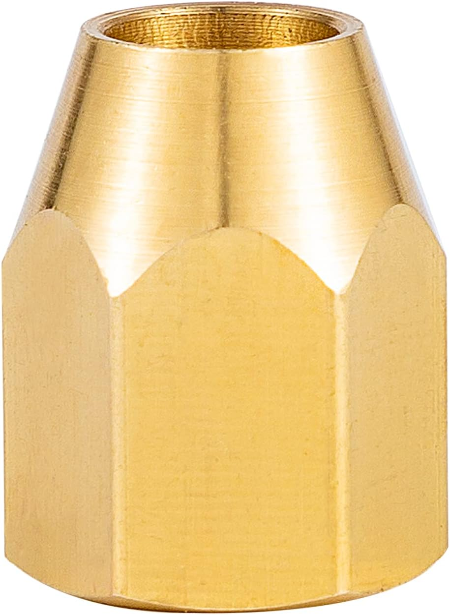 Premium Solid Brass 2PCS Pneumatics Reusable Replacement Fitting 1/4" Barb for 1/4-Inch ID Polyurethane Air Hose with 1/4" NPT Rigid Replacement image number 6