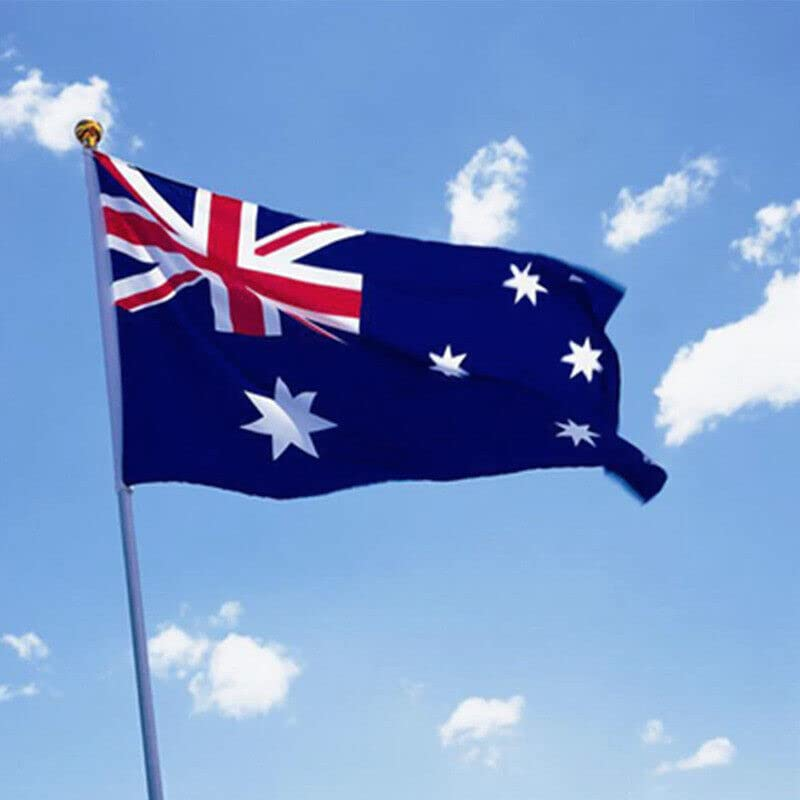 AIMALL Large Australian Aussie Flag Australia Day Oz Heavy Duty Outdoor 90Cm X 150Cm image number 4