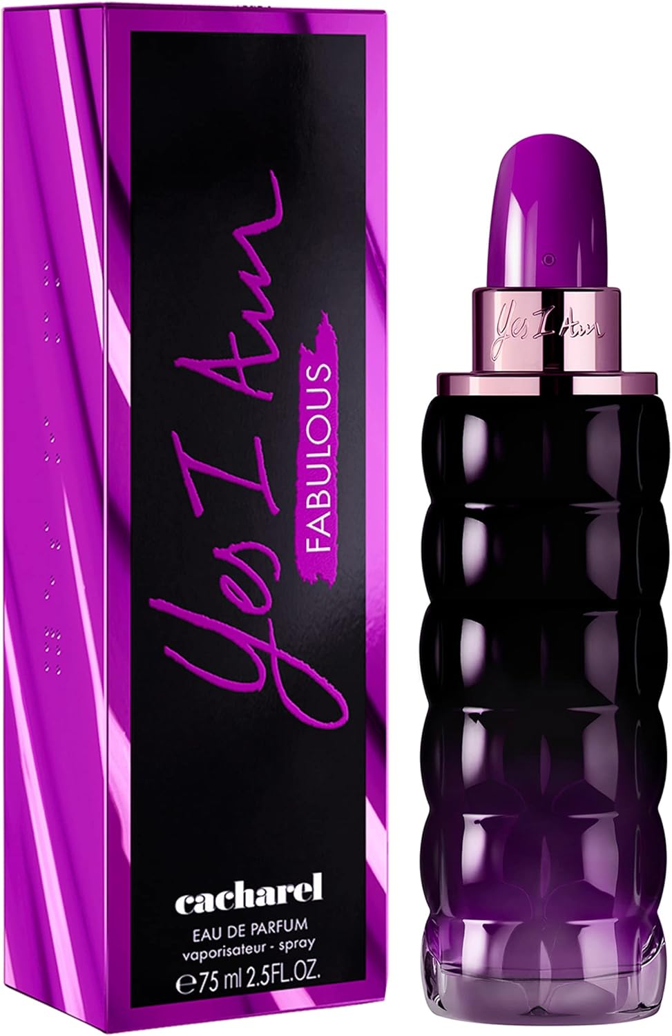 Cacharel Unisex'S YES I AM Fabulous EAU DE Parfum 75ML, Only Black image number 1