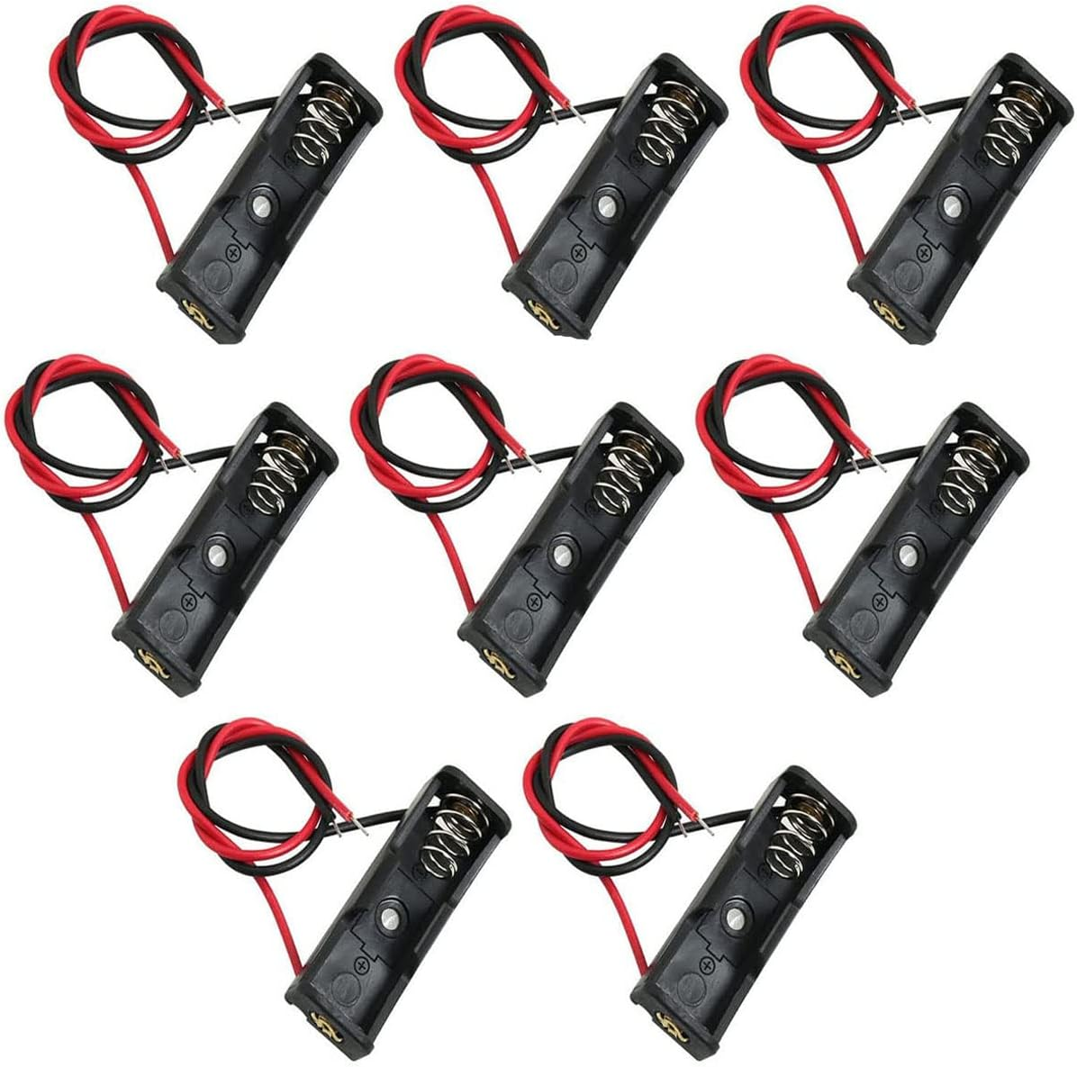 AIMPGSTL 12V 23A Battery Case Holder,8Pcs 12V 23A Battery Case Holder Box image number 2