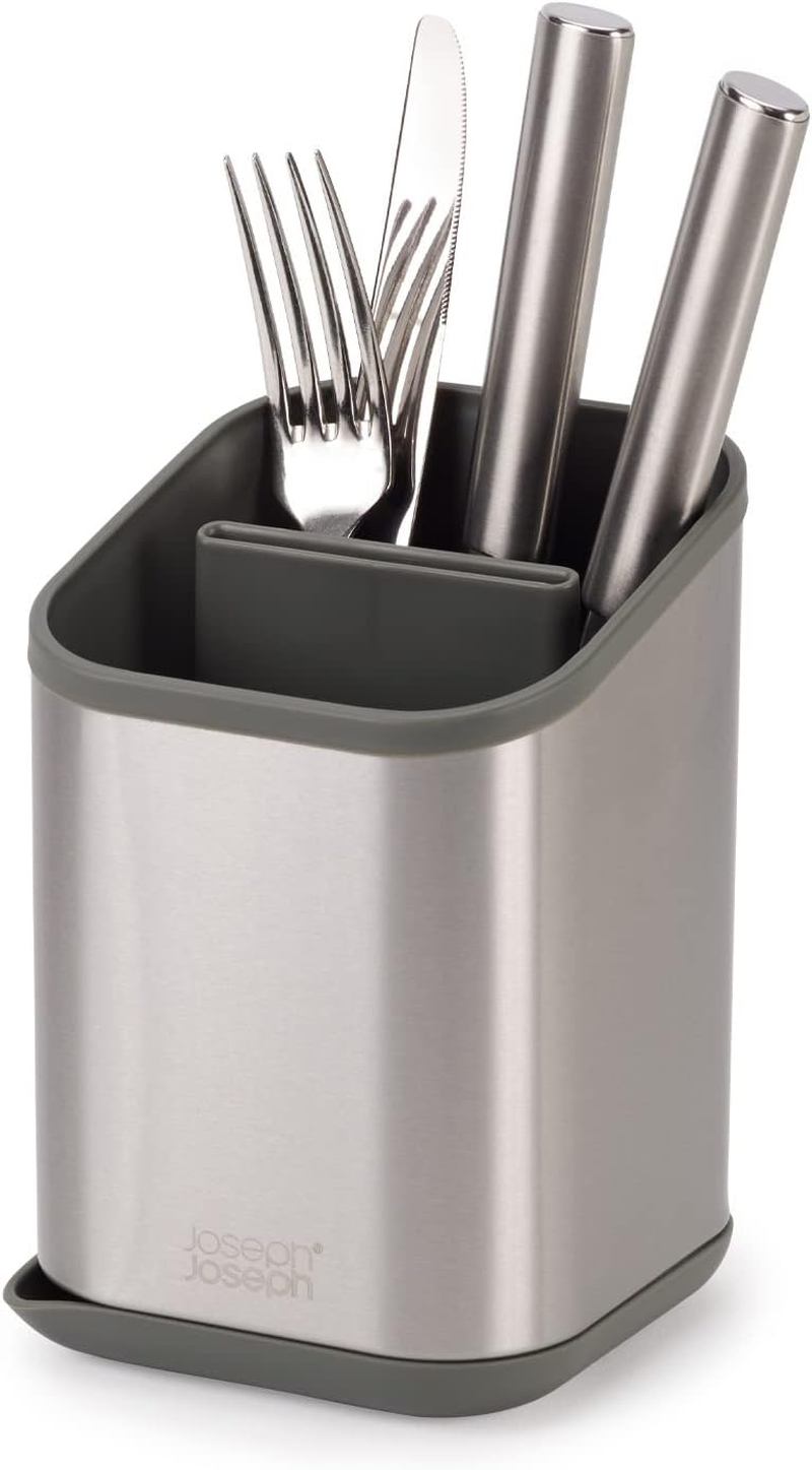 Joseph Joseph Duo Stainless-Steel Cutlery Drainer image number 1