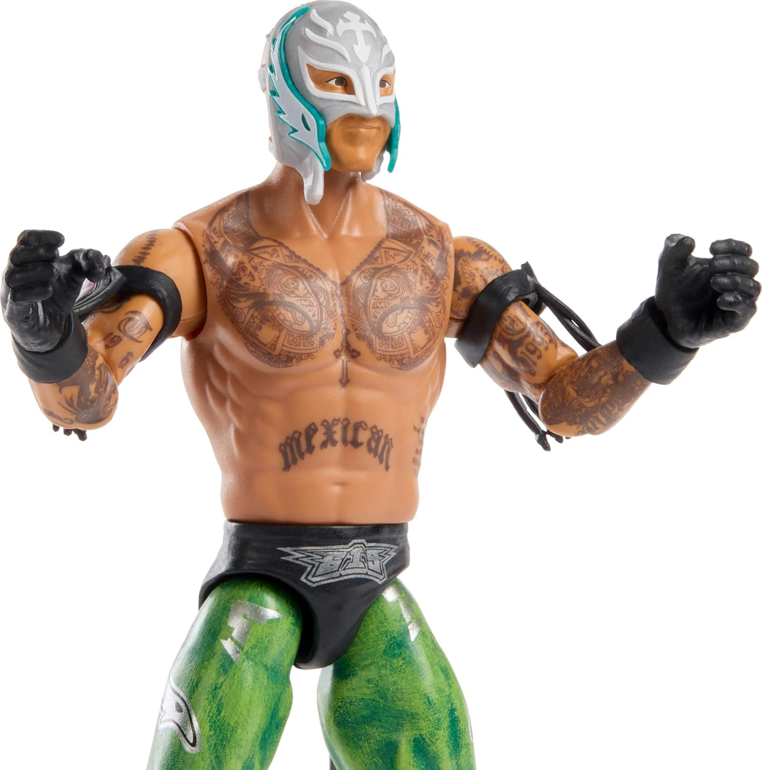 Mattel WWE Rey Mysterio Action Figure, Main Event Series #157, 6-Inch Collectible Superstar with 14 Articulation Points & Life-Like Look image number 1