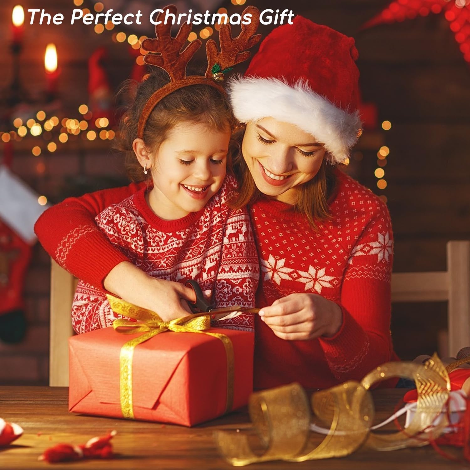 Busy Book Quiet Book for Toddlers Christmas Theme Montessori Toys Busy Board for Baby Felt Activity Book for Toddlers image number 6